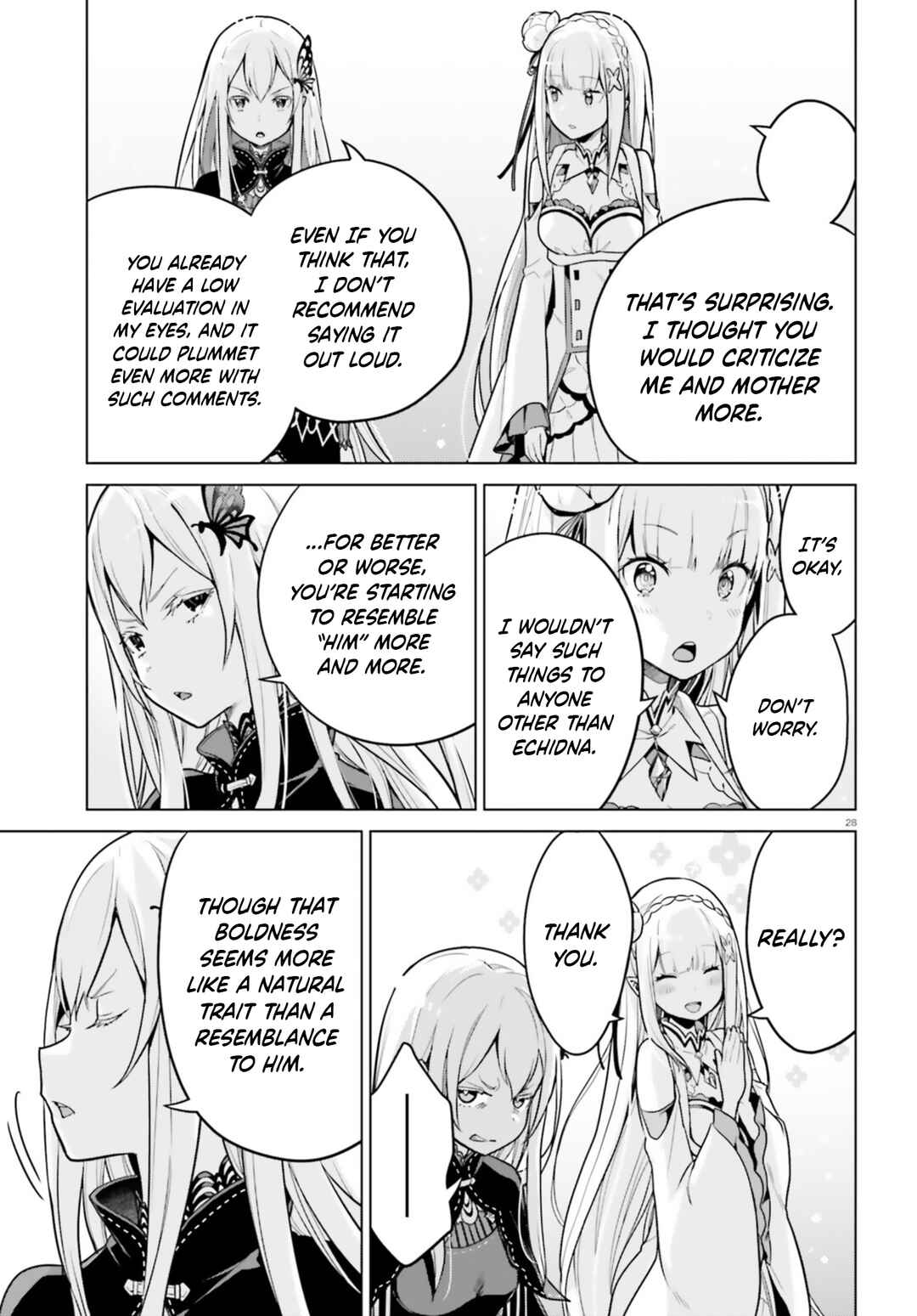 Re:Zero kara Hajimeru Isekai Seikatsu: Dai 4-shou—Seiiki to Gouyoku no Majo Chapter 51 - Page 28