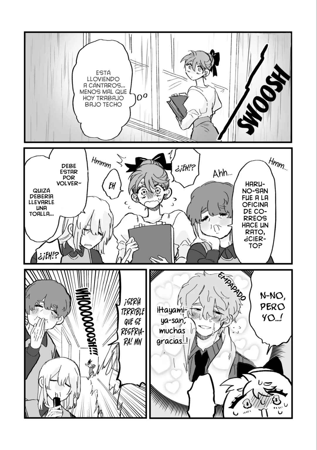 Haruno-san no Koto nante Zenzen Suki Chapter 6 - Page 1