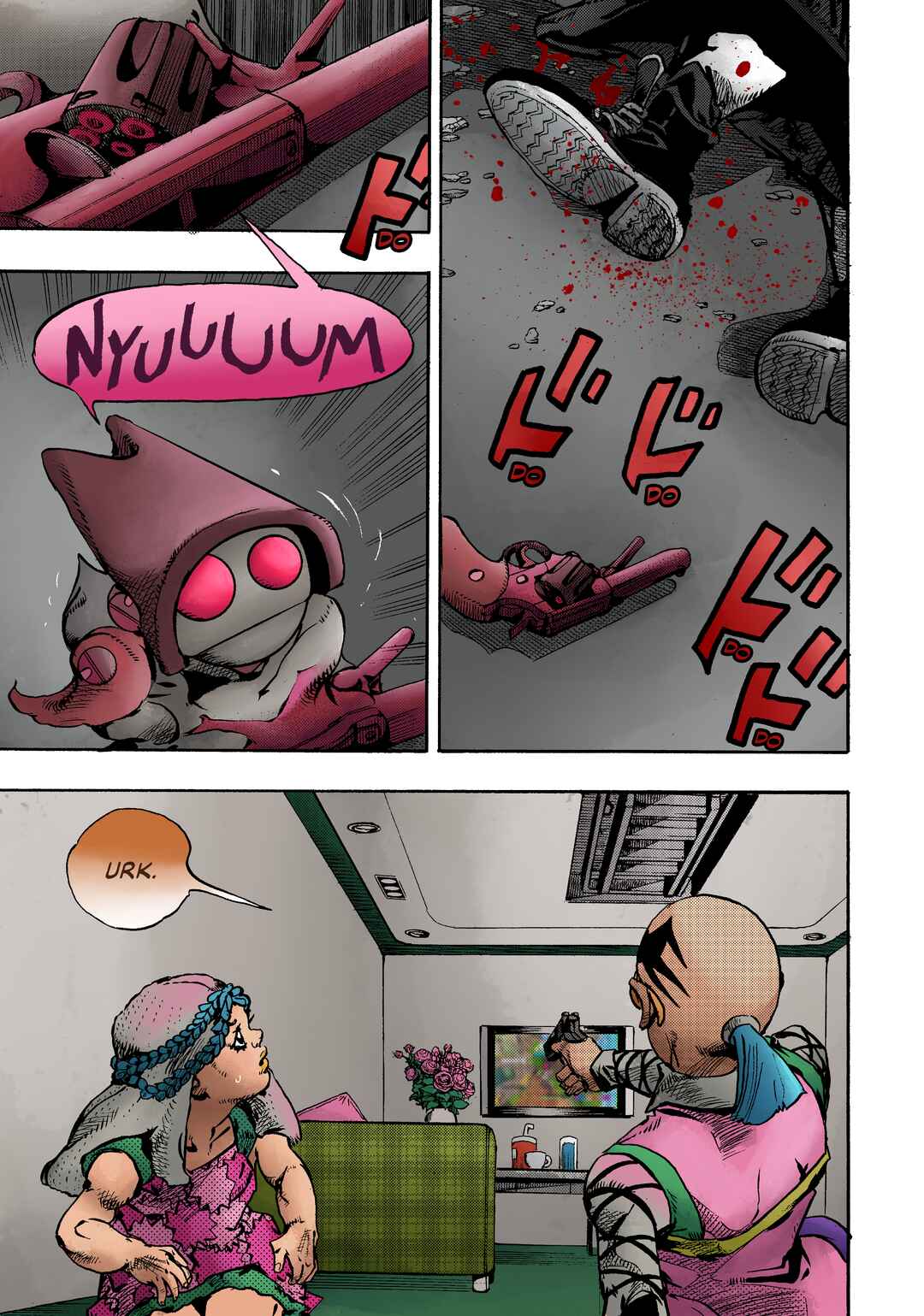 JoJo's Bizarre Adventure Part 9 - The JOJOLands (Fan-Colored) Chapter 27 - Page 14