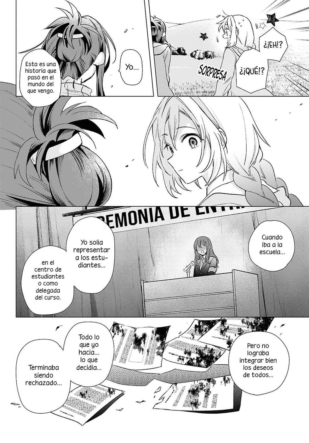 Muryoku Seijo to Munou Oujo ~Maryoku Zero de Shoukansareta Seijo no Isekai Kyuukokuki~ Chapter 10 - Page 33