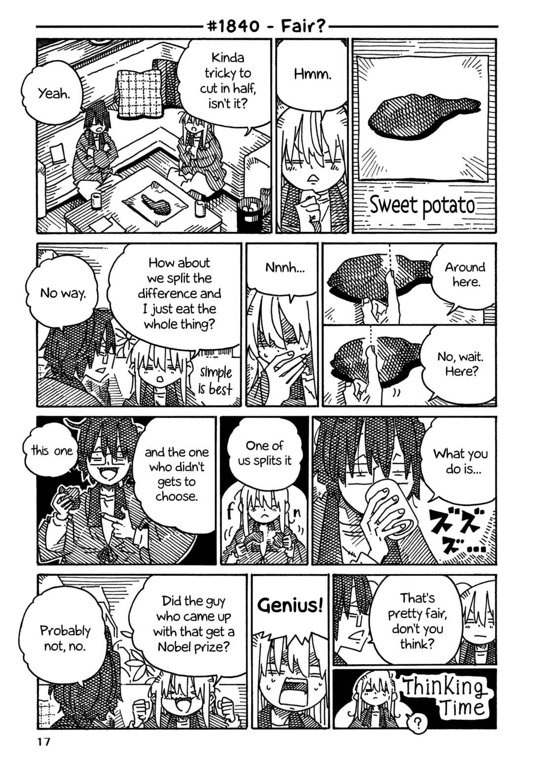 Hatarakanai Futari Chapter 1840 - Page 1