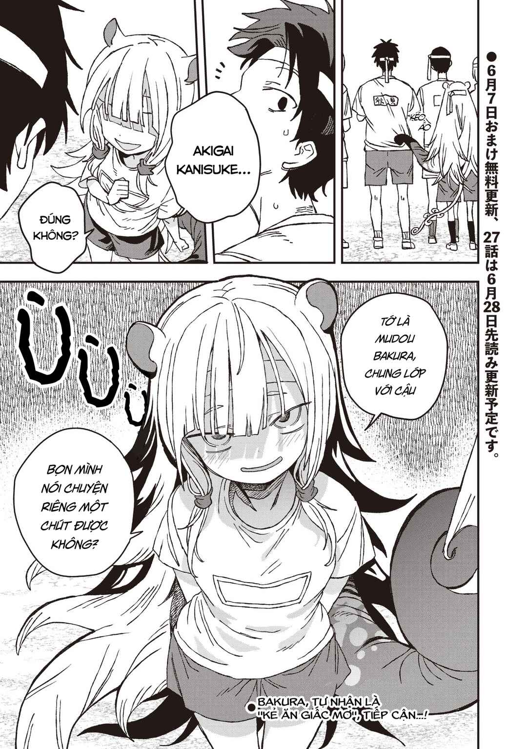 Mizudako-chan kara wa Nigerarenai! Chapter 26 - Page 28
