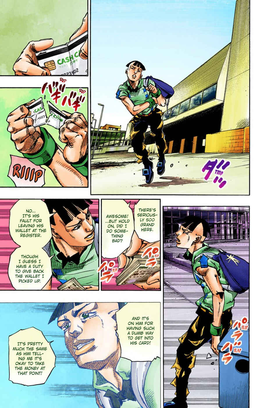 JoJo no Kimyou na Bouken: Part 8 - JoJolion Color-ban Chapter 56 - Page 15