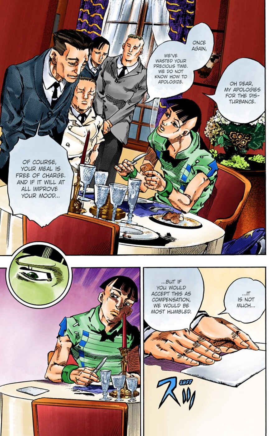 JoJo no Kimyou na Bouken: Part 8 - JoJolion Color-ban Chapter 56 - Page 23
