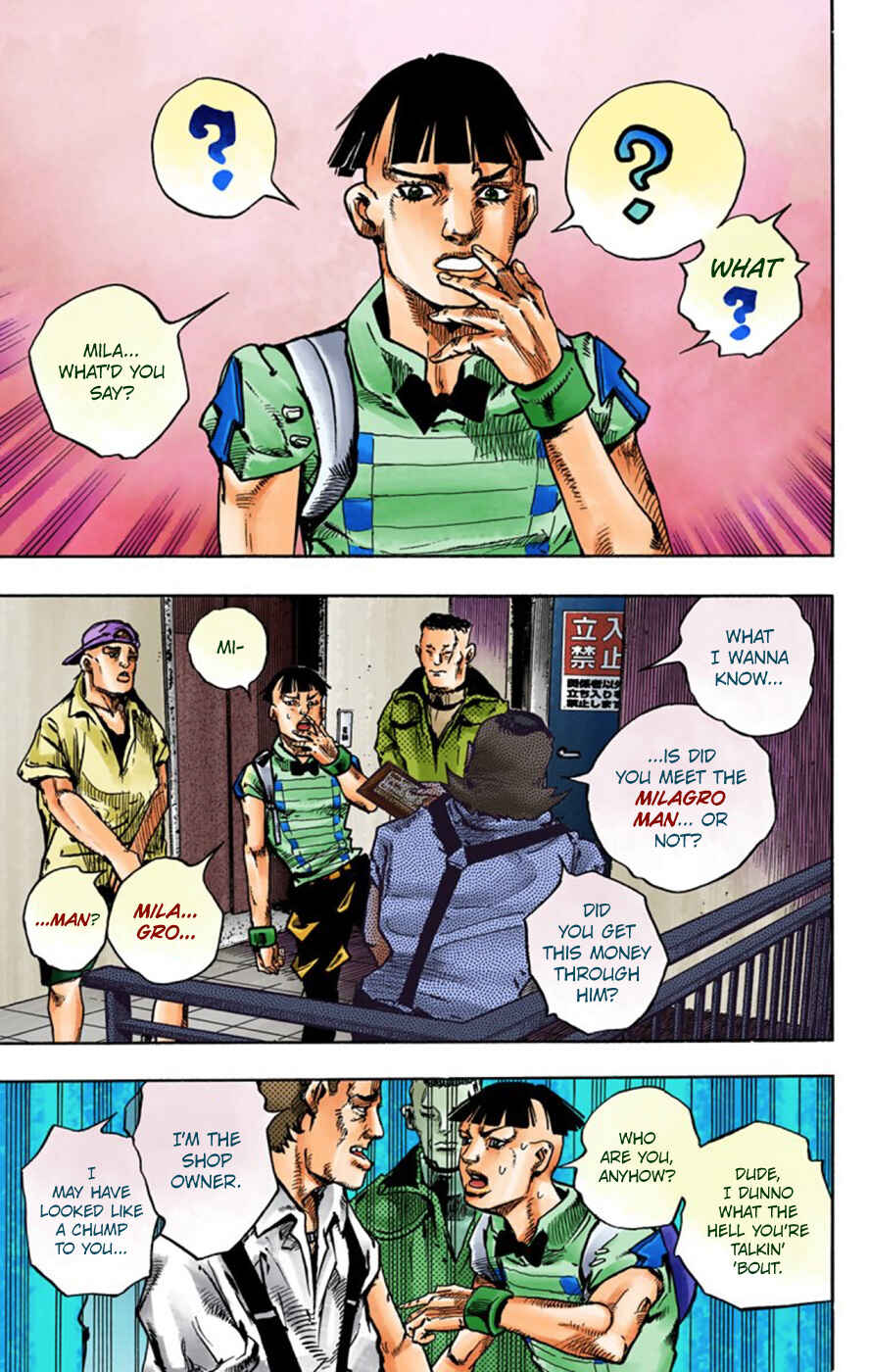 JoJo no Kimyou na Bouken: Part 8 - JoJolion Color-ban Chapter 56 - Page 31