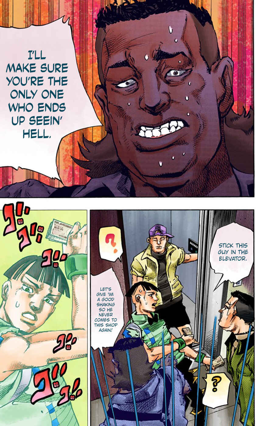 JoJo no Kimyou na Bouken: Part 8 - JoJolion Color-ban Chapter 56 - Page 33