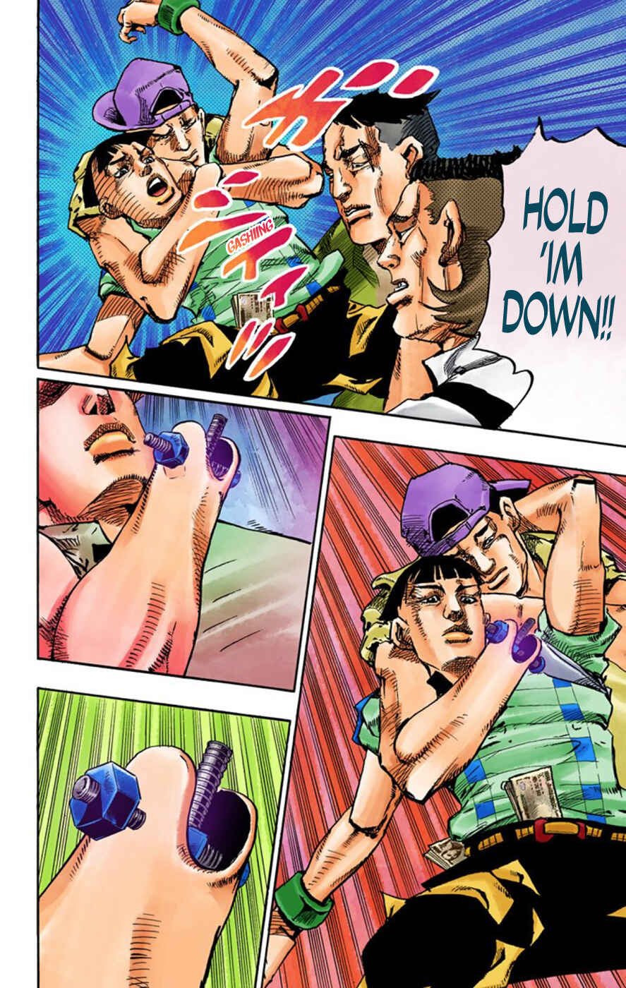 JoJo no Kimyou na Bouken: Part 8 - JoJolion Color-ban Chapter 56 - Page 34