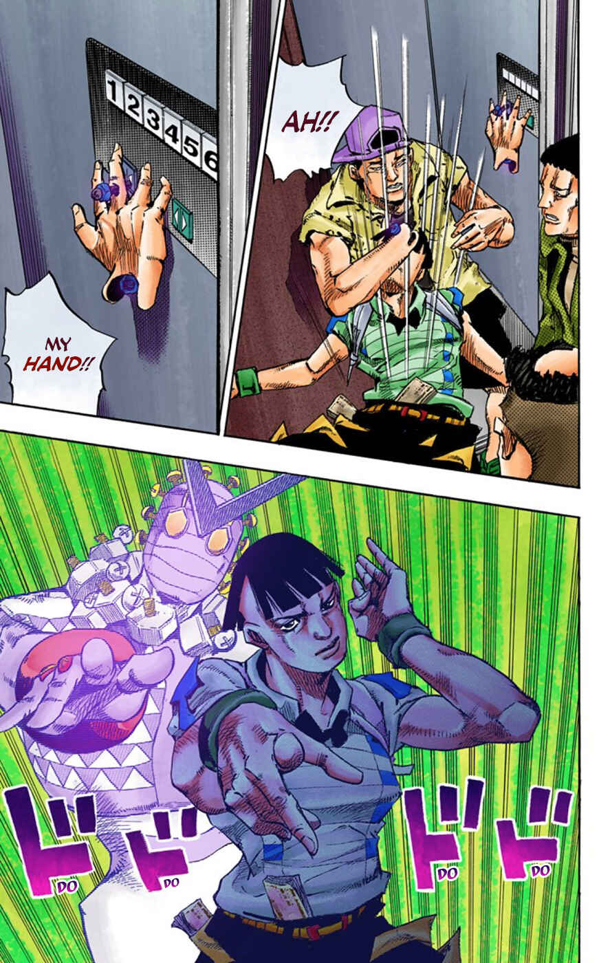 JoJo no Kimyou na Bouken: Part 8 - JoJolion Color-ban Chapter 56 - Page 35