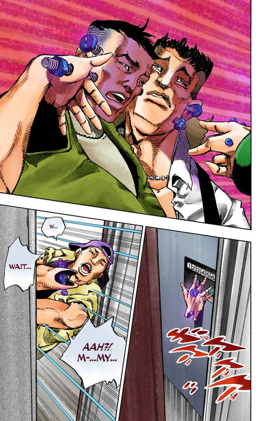 JoJo no Kimyou na Bouken: Part 8 - JoJolion Color-ban Chapter 56 - Page 37