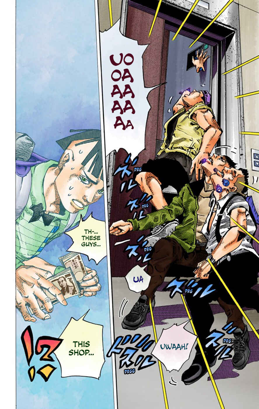 JoJo no Kimyou na Bouken: Part 8 - JoJolion Color-ban Chapter 56 - Page 38