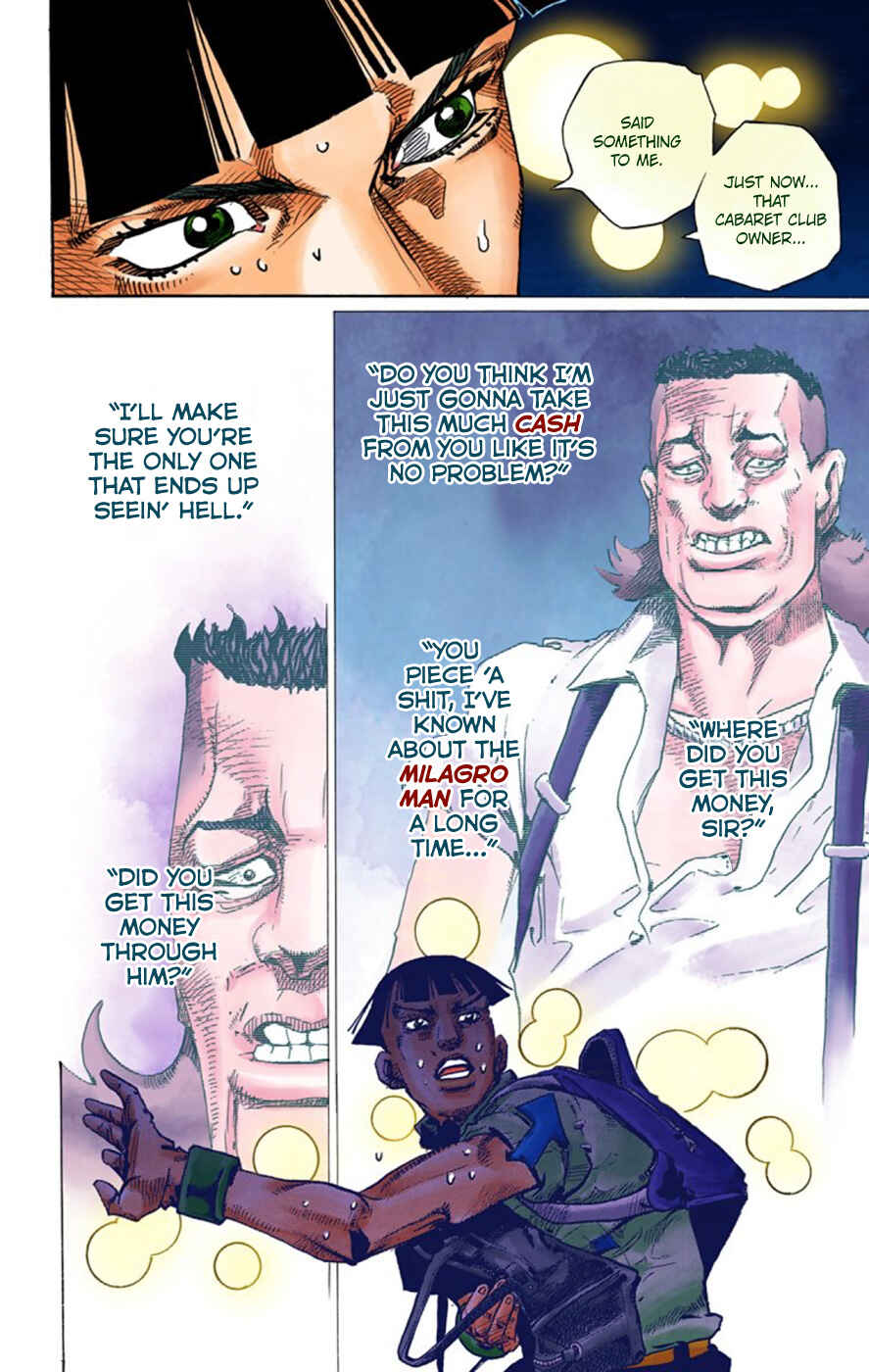 JoJo no Kimyou na Bouken: Part 8 - JoJolion Color-ban Chapter 56 - Page 44