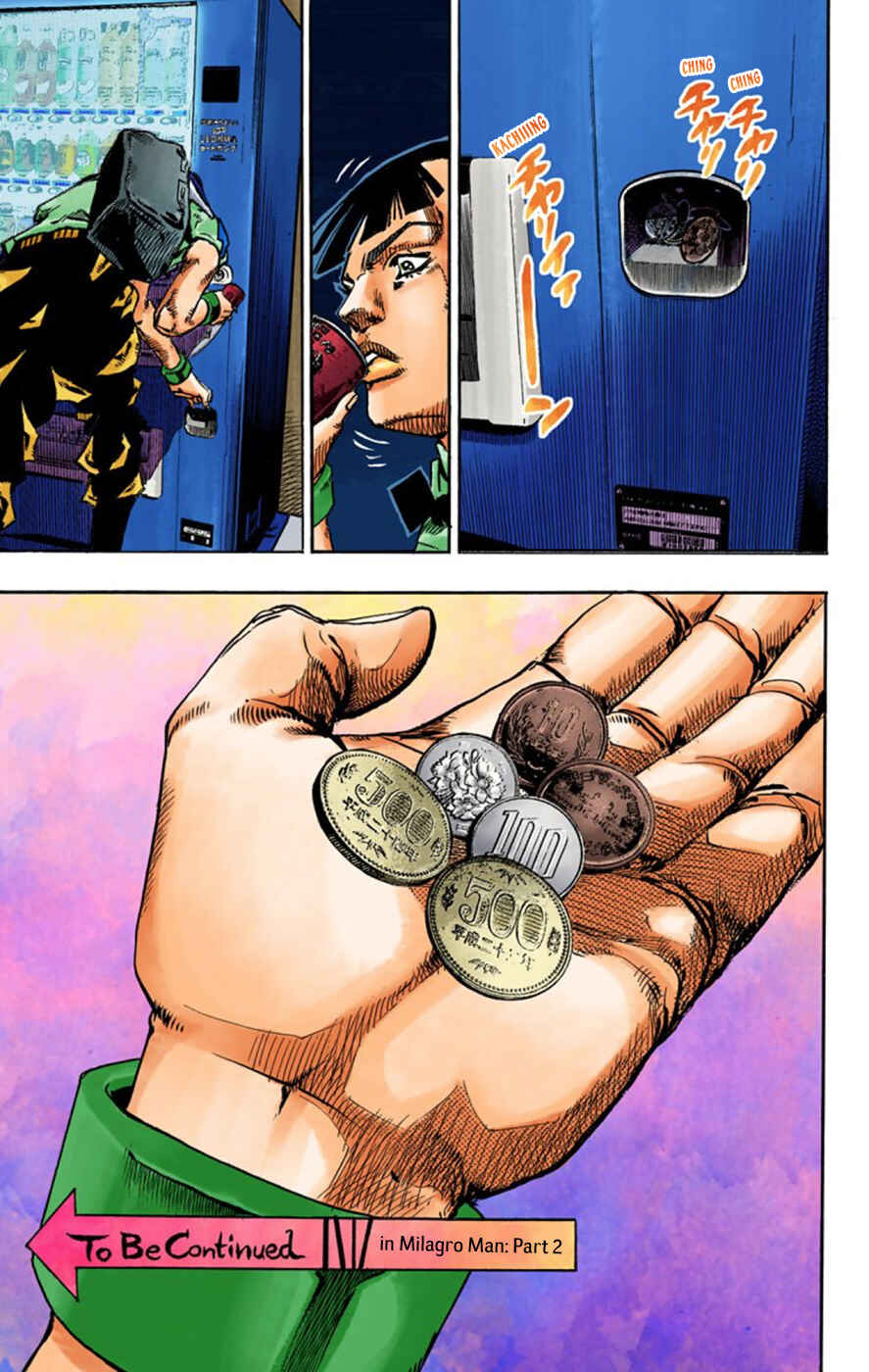 JoJo no Kimyou na Bouken: Part 8 - JoJolion Color-ban Chapter 56 - Page 47