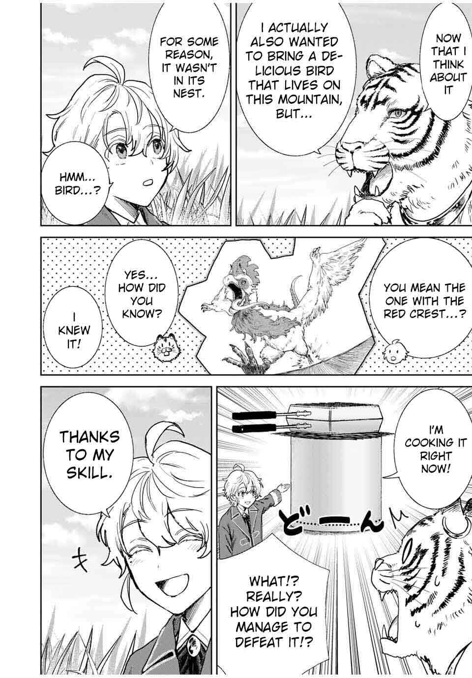 Isekai Gourmet de Nariagari Musou: Yama ni Tsuihou Sareta node, Nonbiri Camp o Tanoshindeitara Itsunomanika Tsuyoku Natteite, Oukou Kizoku ya Jitsuryokusha-tachi ga Ore o Houtte Oitekuremasen. Ippou, Ore o Tsuihou Shita Kizoku-tachi wa Hametsu ga Hajimaru Chapter 2 - Page 45