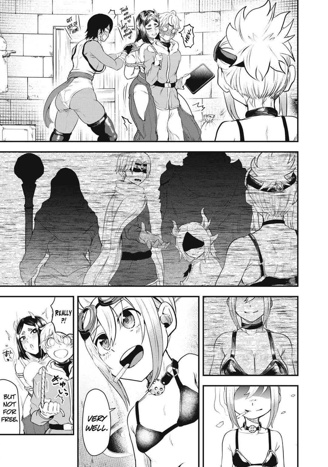 Sei-jun Ecstasy: XXX Shinai to Derarenai Heya de Mazoku o Buttaoshimasu Chapter 4 - Page 14