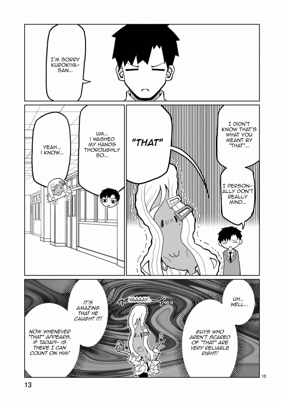 Tedama ni Toritai Kurokiya-san Chapter 28 - Page 13