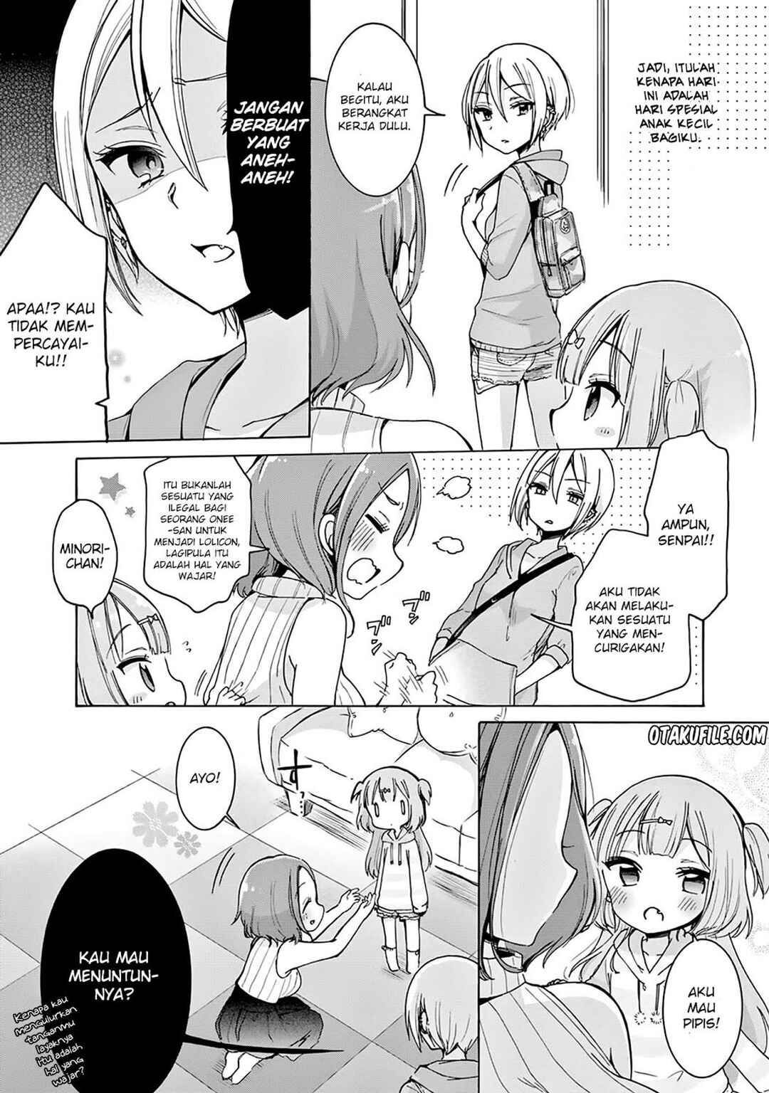 Onee-san wa Joshi Shougakusei ni Kyoumi ga arimasu Chapter 1 - Page 9
