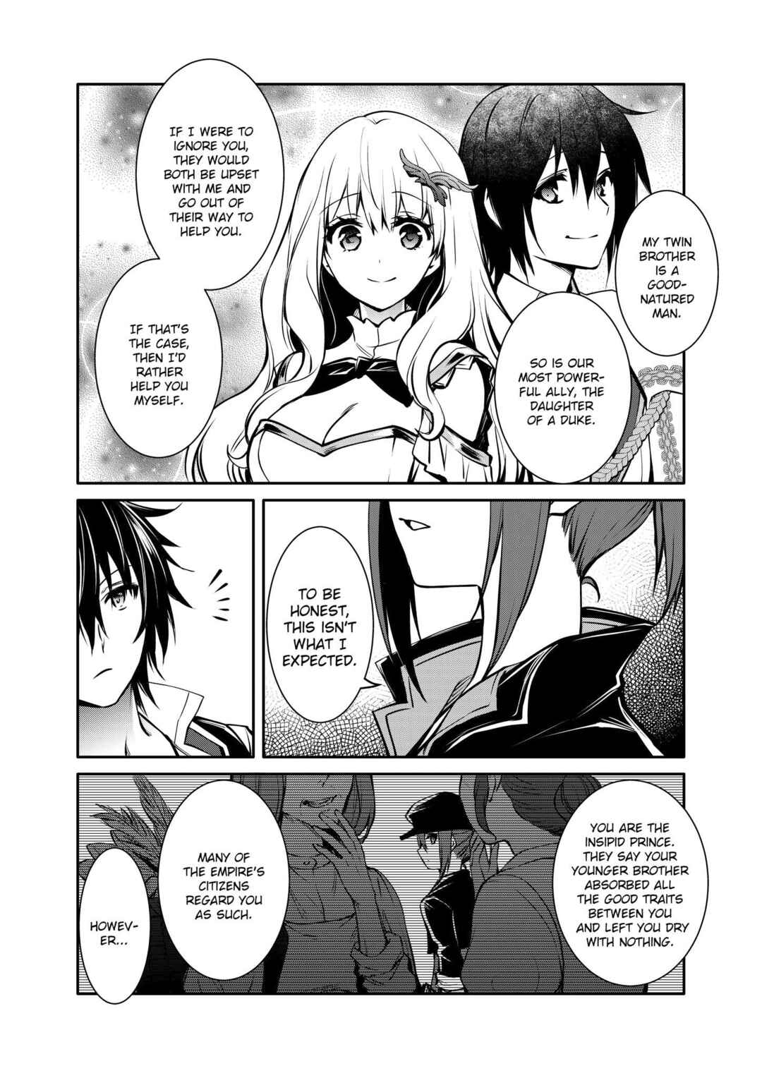Saikyou Degarashi Ouji no An'yaku Teii Arasoi ~Teii ni Kyoumi Nai desu ga, Shinu no wa Iyana no de Otouto wo Koutei ni Shiyou to Omoimasu~ Chapter 22 - Page 21
