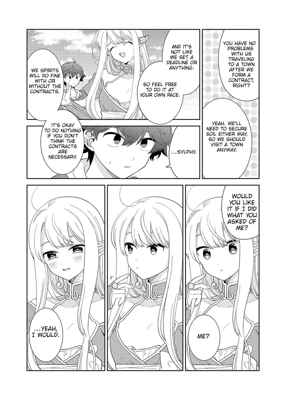 Seirei-tachi no Rakuen to Risou no Isekai Seikatsu Chapter 24 - Page 10
