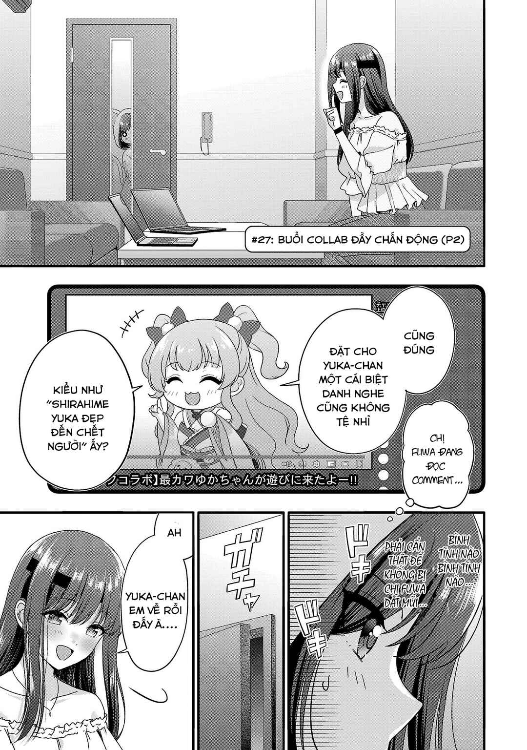 Shitsurenshita node Vtuber Hajimetara Toshiue no Onee-san ni Motemashita Chapter 27 - Page 2