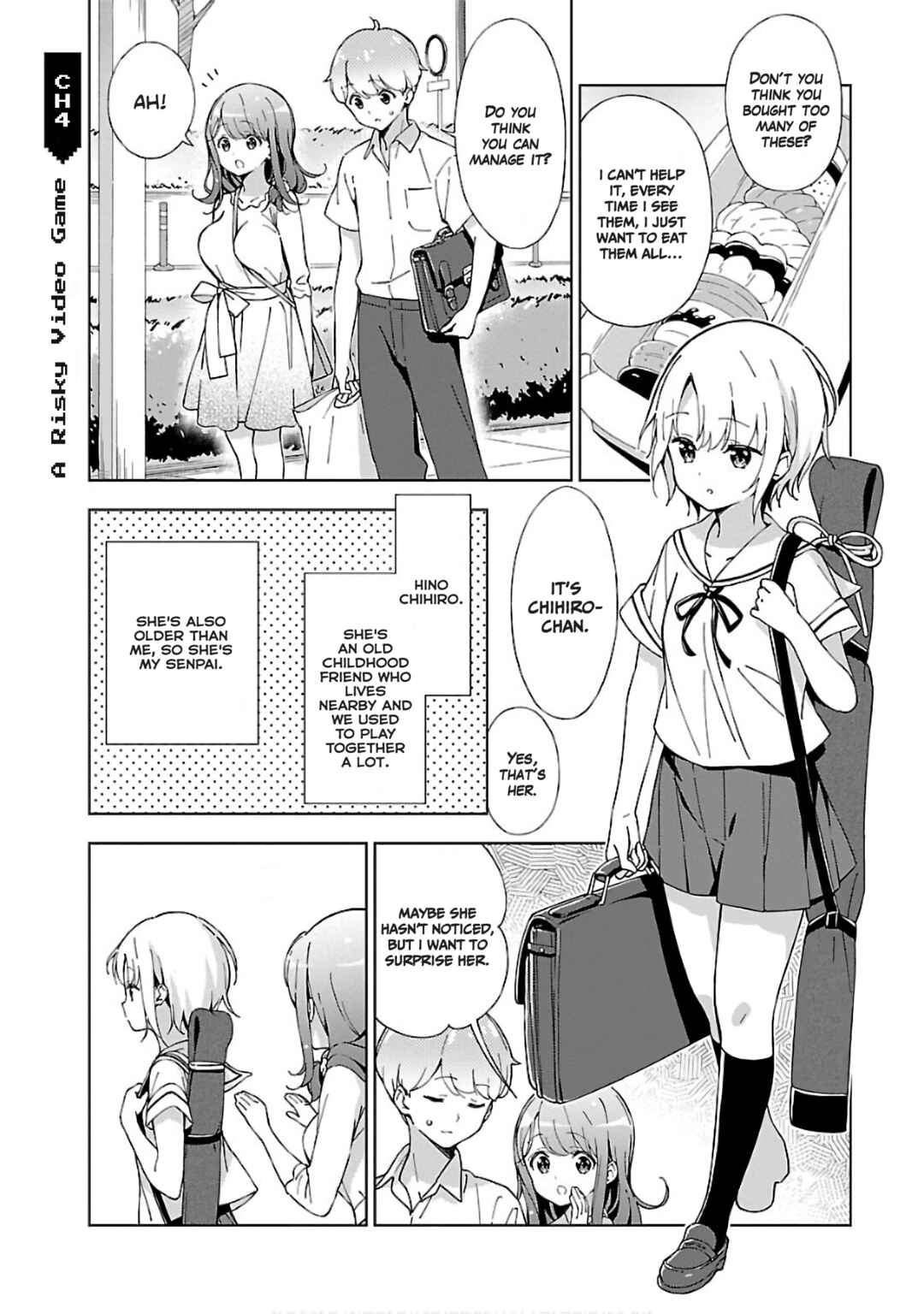 Onee-chan wa Game wo Suruto Hito ga Kawaru Onee-chan Chapter 4 - Page 1
