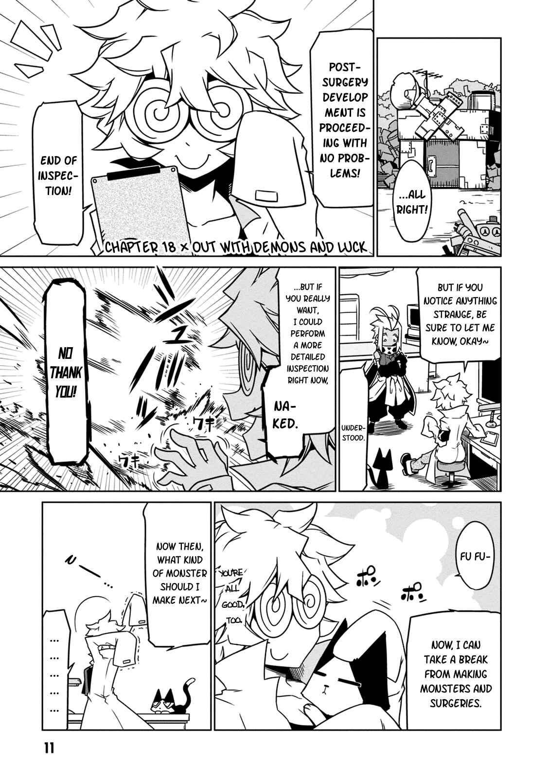 Zannen Onna Kanbu Black General-san Chapter 18 - Page 1