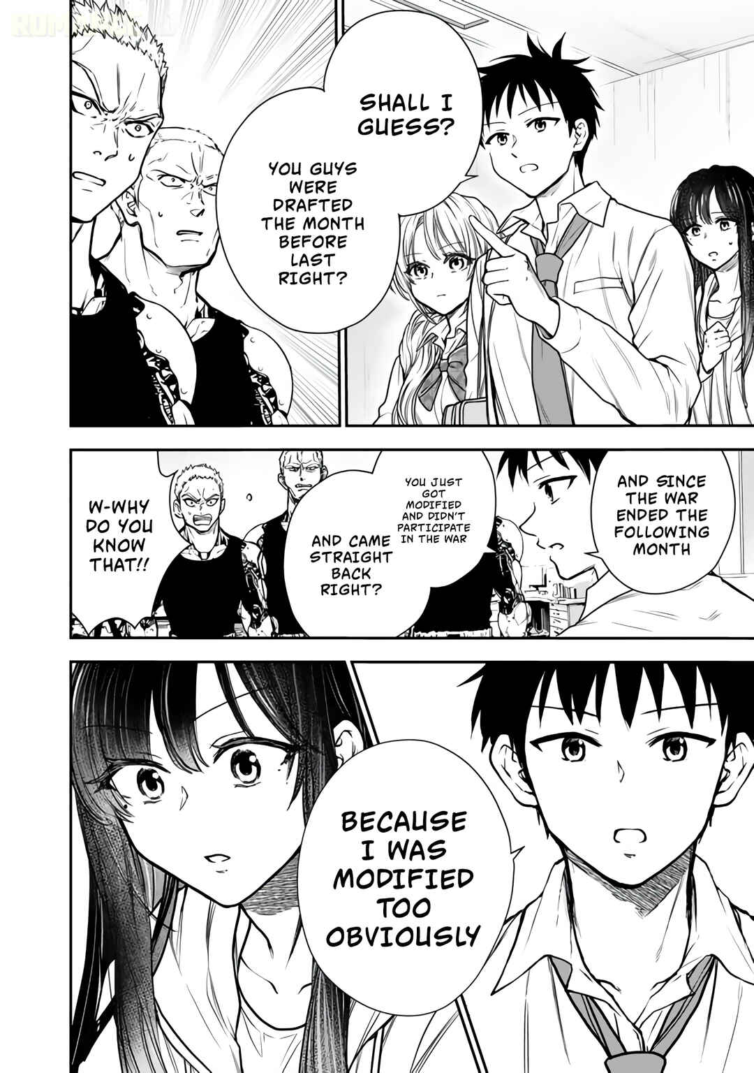 Senchi Kara Kaette kita Takashi-kun. Futsuu ni Koukou Seikatsu wo Okuritai Chapter 8 - Page 11