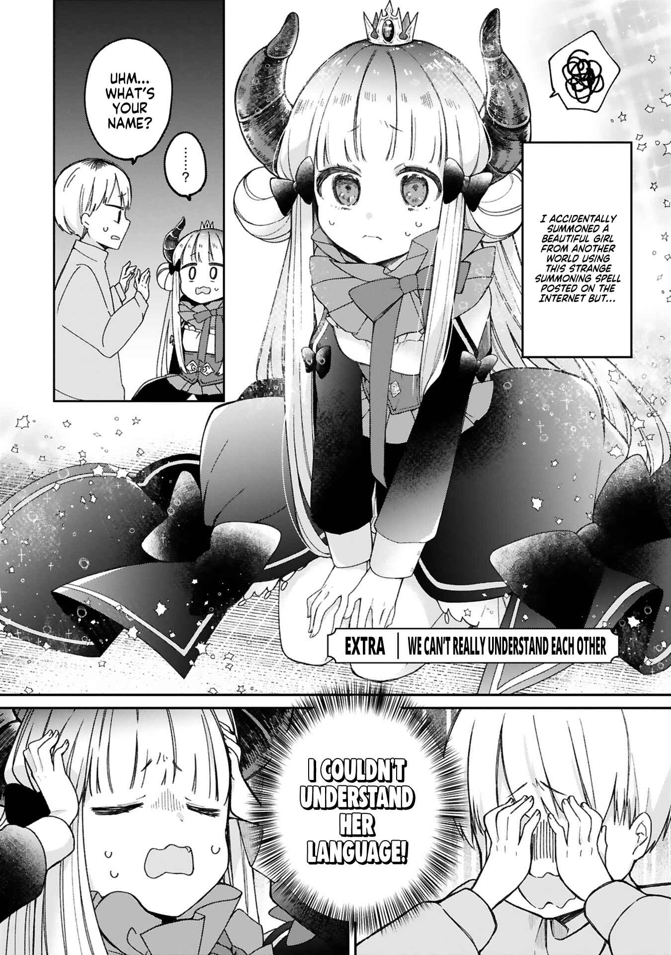 Maousama ni Shoukan Sareta kedo Kotoba ga Tsuujinai Chapter 8.5 - Page 2