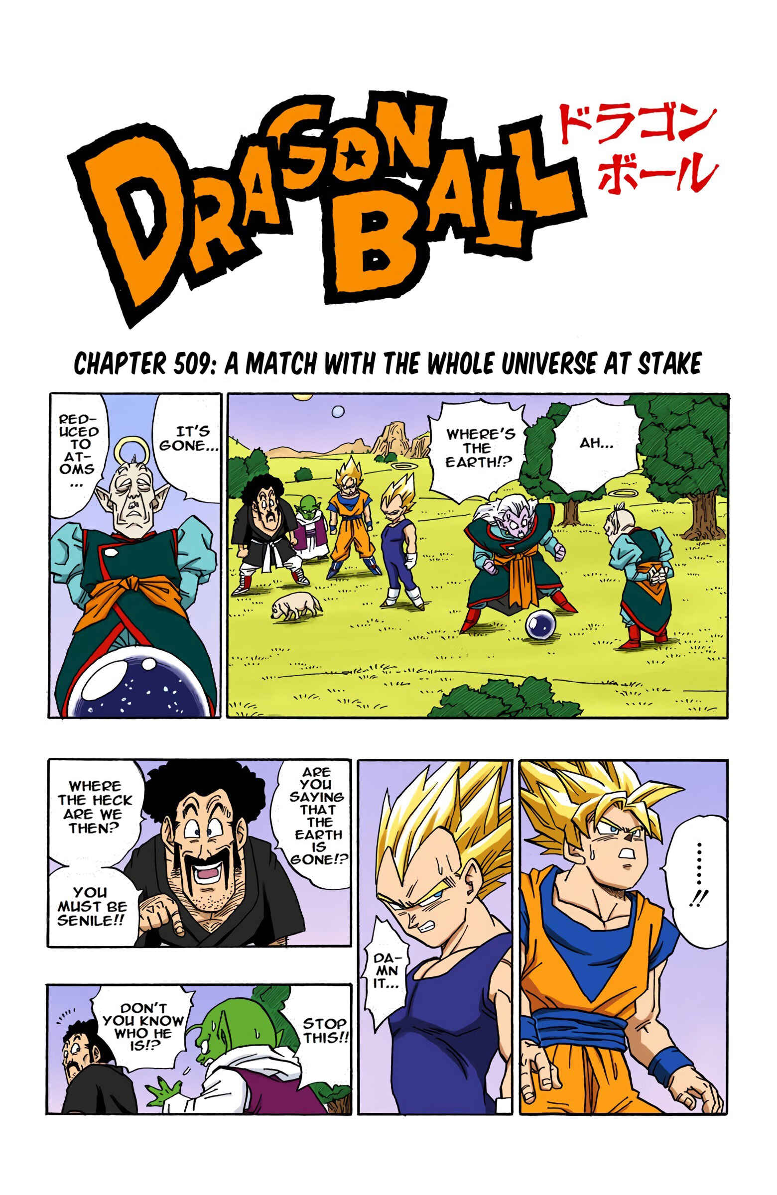 Dragon Ball (Official Colored) Chapter 509 - Page 1