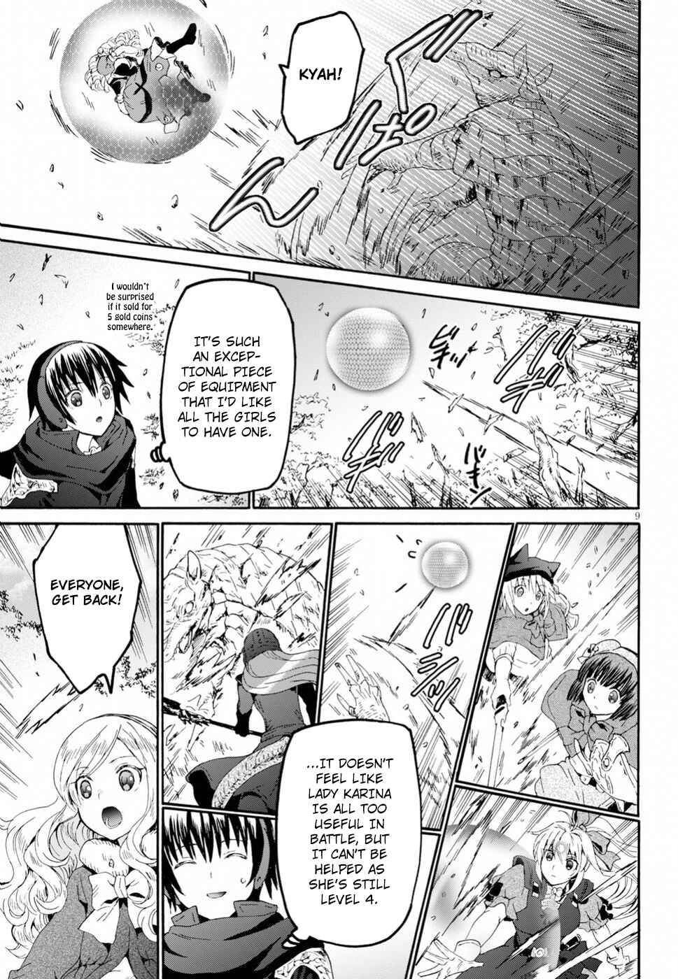 Death March kara Hajimaru Isekai Kyousoukyoku Chapter 53 - Page 9