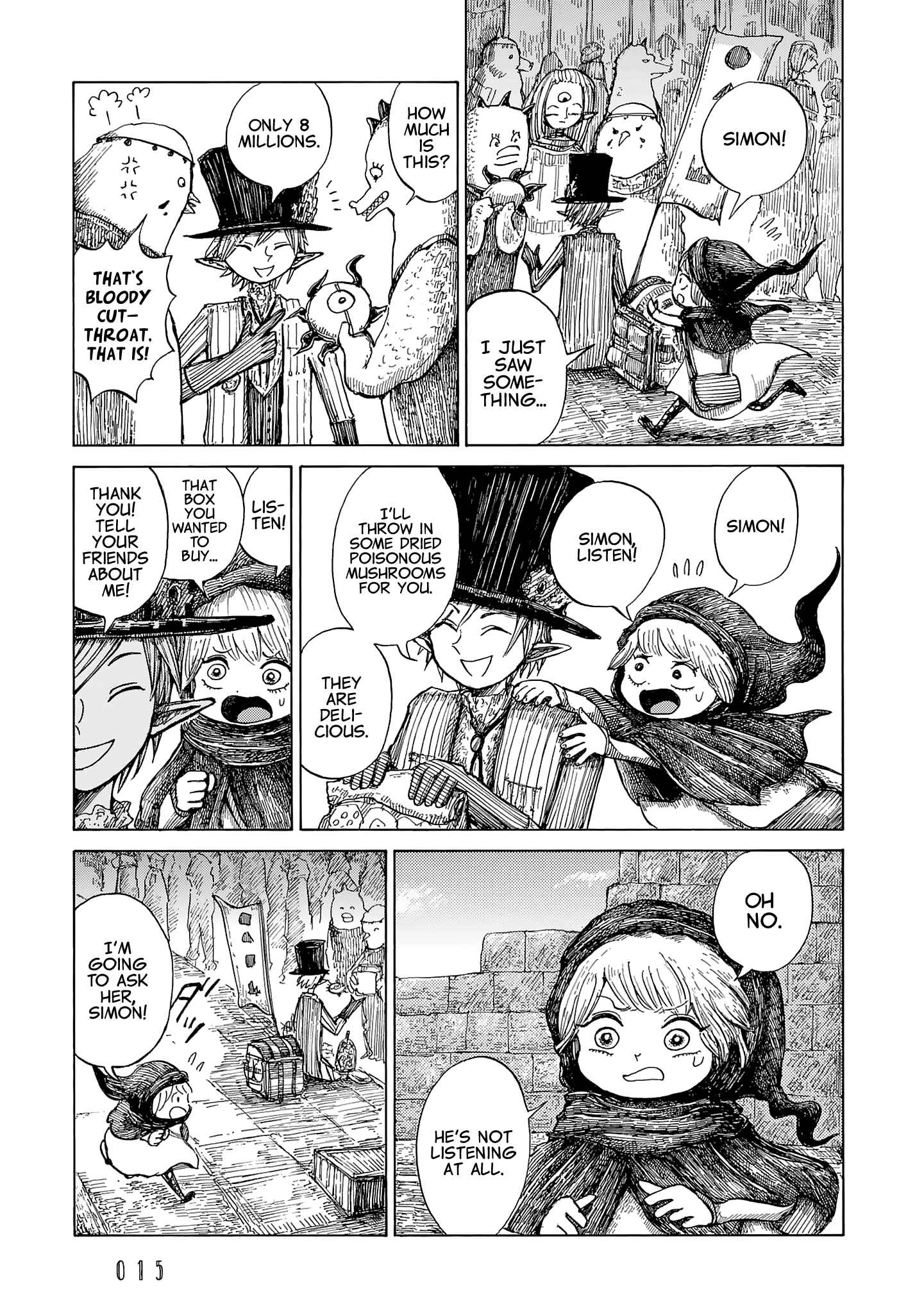 Nicola no Oyururi Makai Kikou Chapter 7 - Page 14