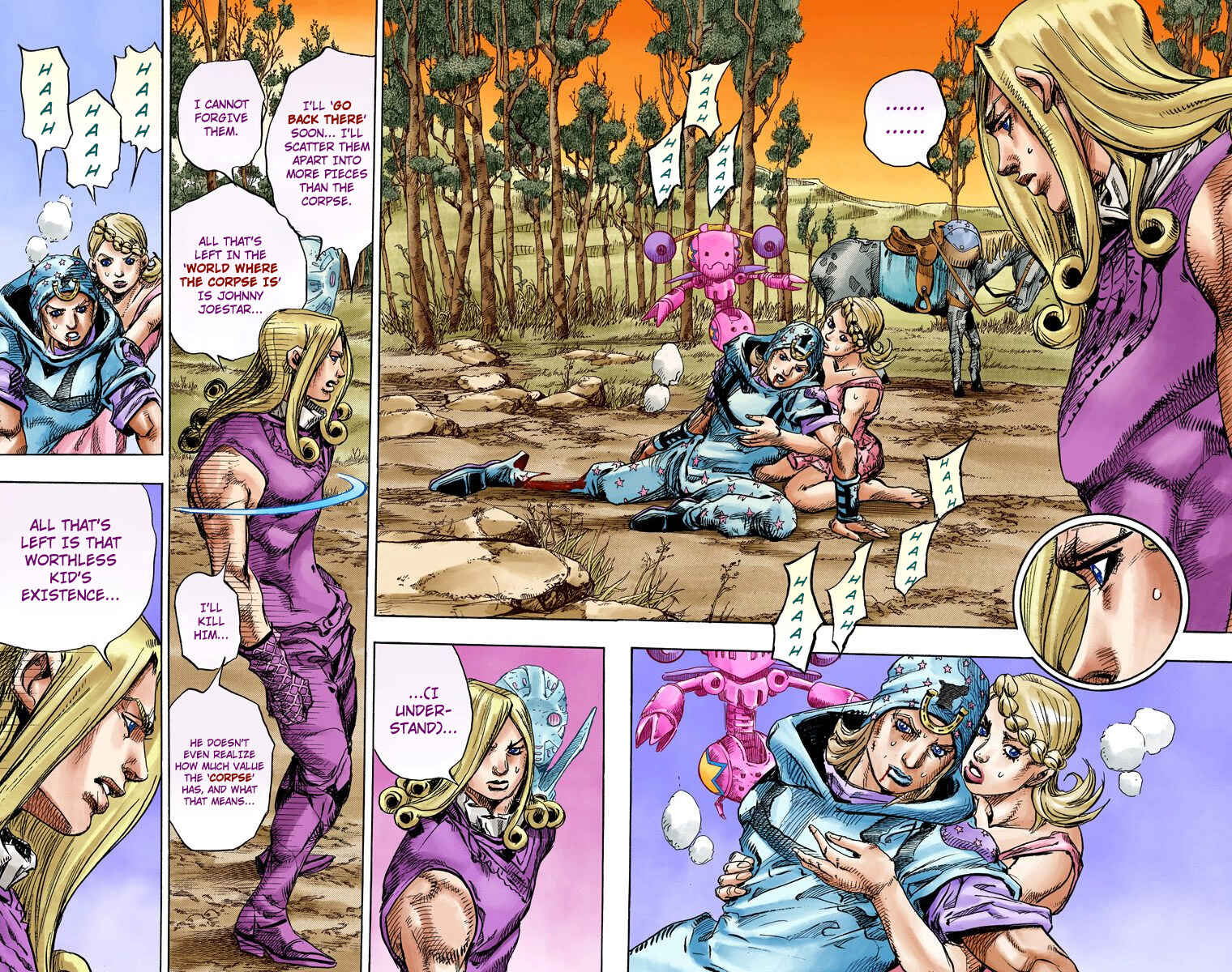 JoJo no Kimyou na Bouken: Part 7 - Steel Ball Run Color-ban Chapter 86 - Page 19