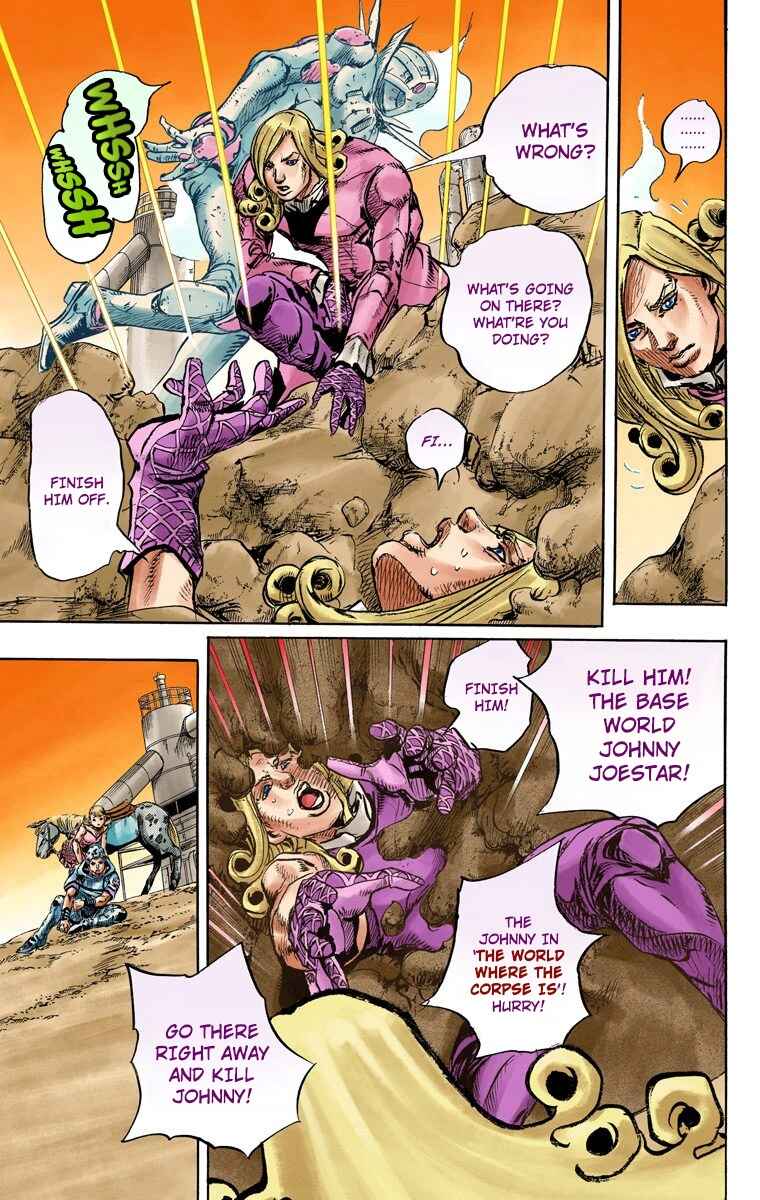 JoJo no Kimyou na Bouken: Part 7 - Steel Ball Run Color-ban Chapter 86 - Page 30
