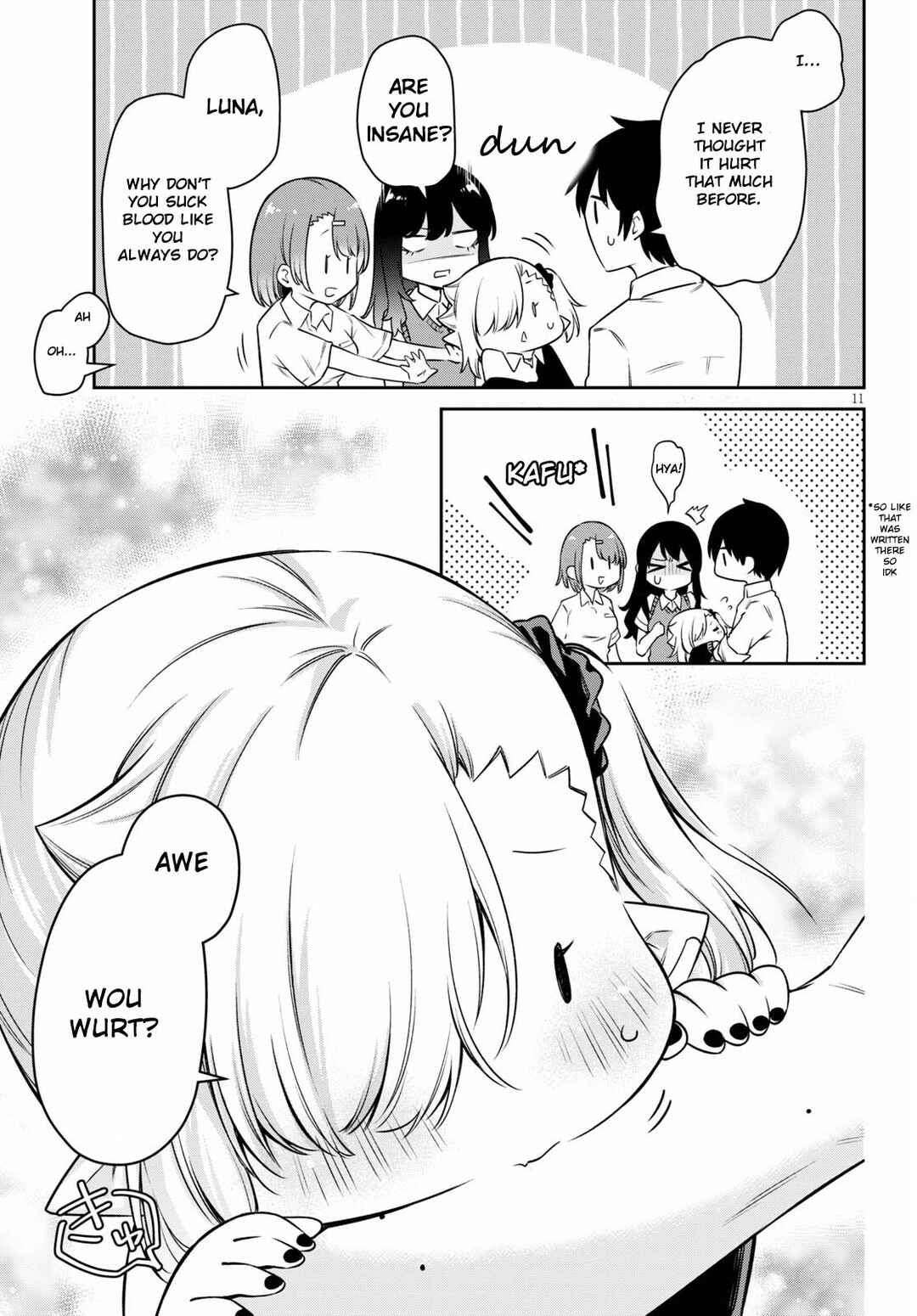 Chanto Suenai Kyuuketsuki-chan Chapter 11 - Page 12