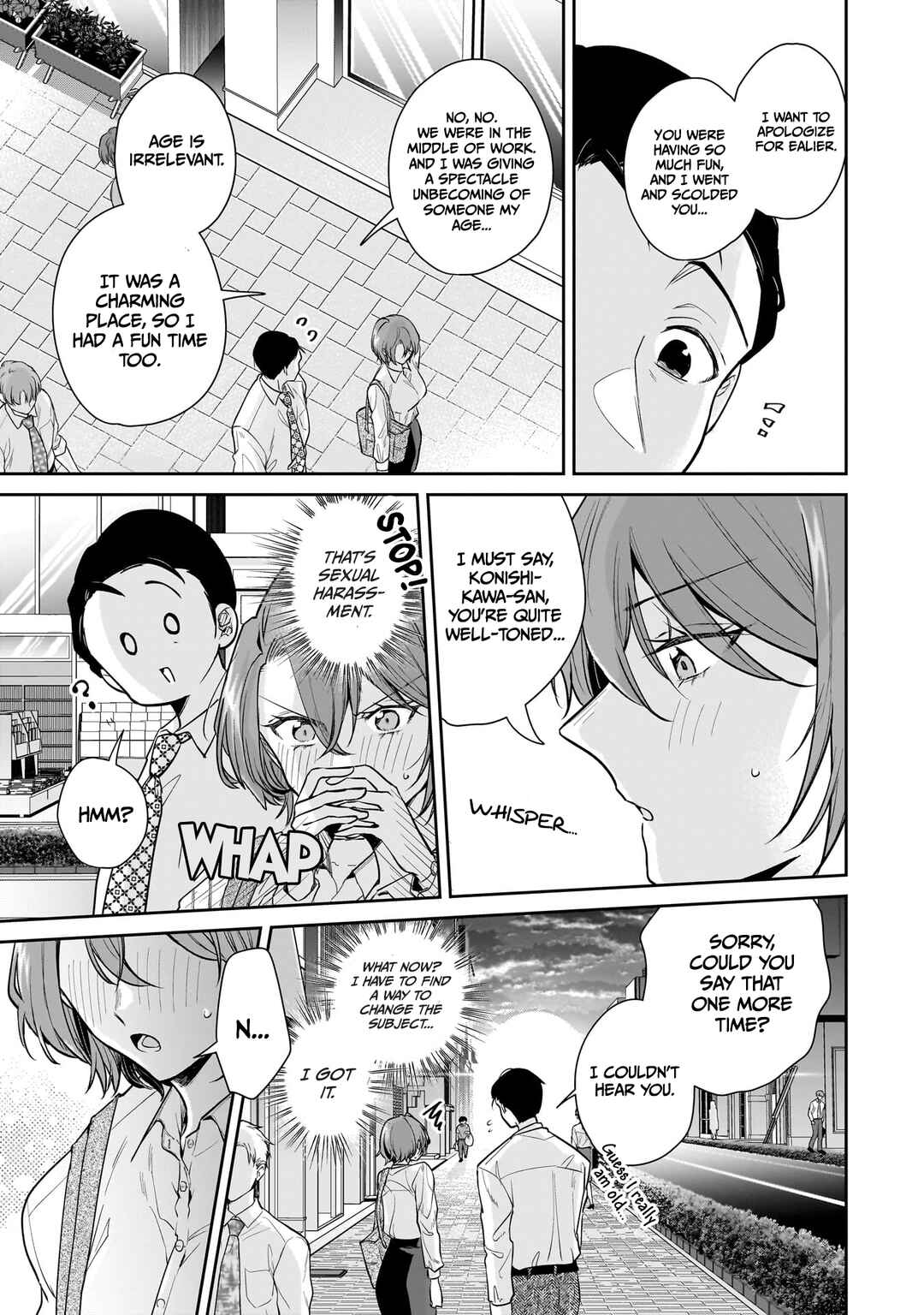 Misato-san wa Amasugi Joushi ni Chotto Kibishii Chapter 5 - Page 18