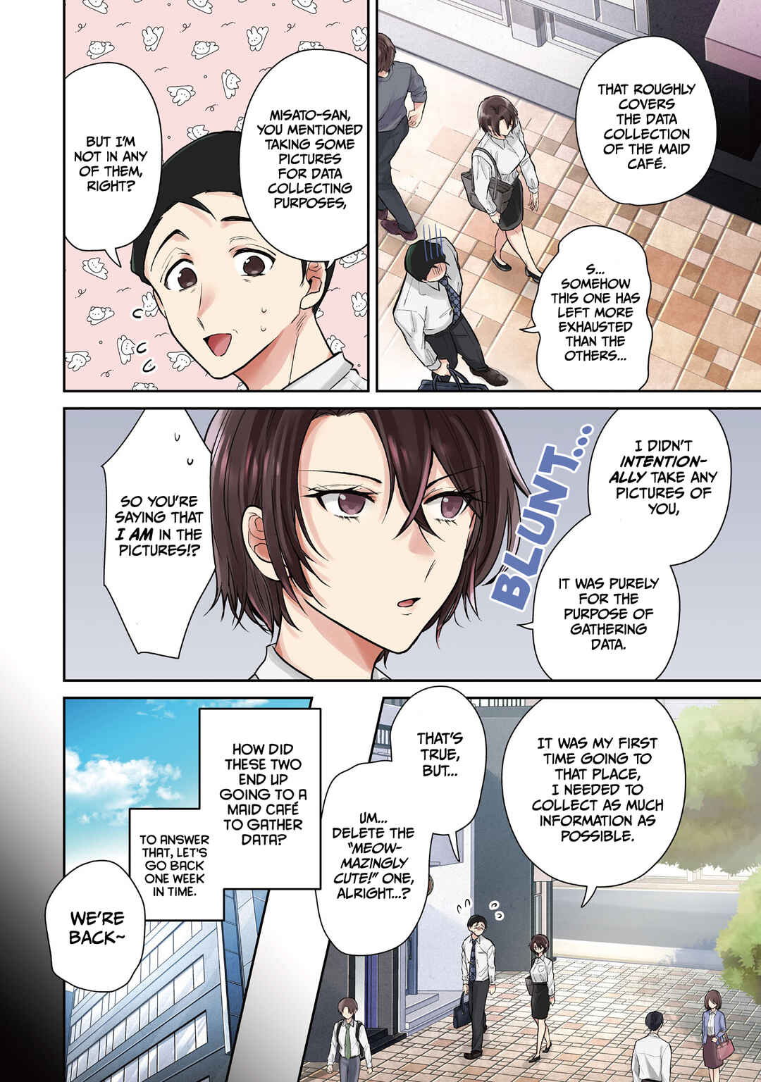 Misato-san wa Amasugi Joushi ni Chotto Kibishii Chapter 5 - Page 3