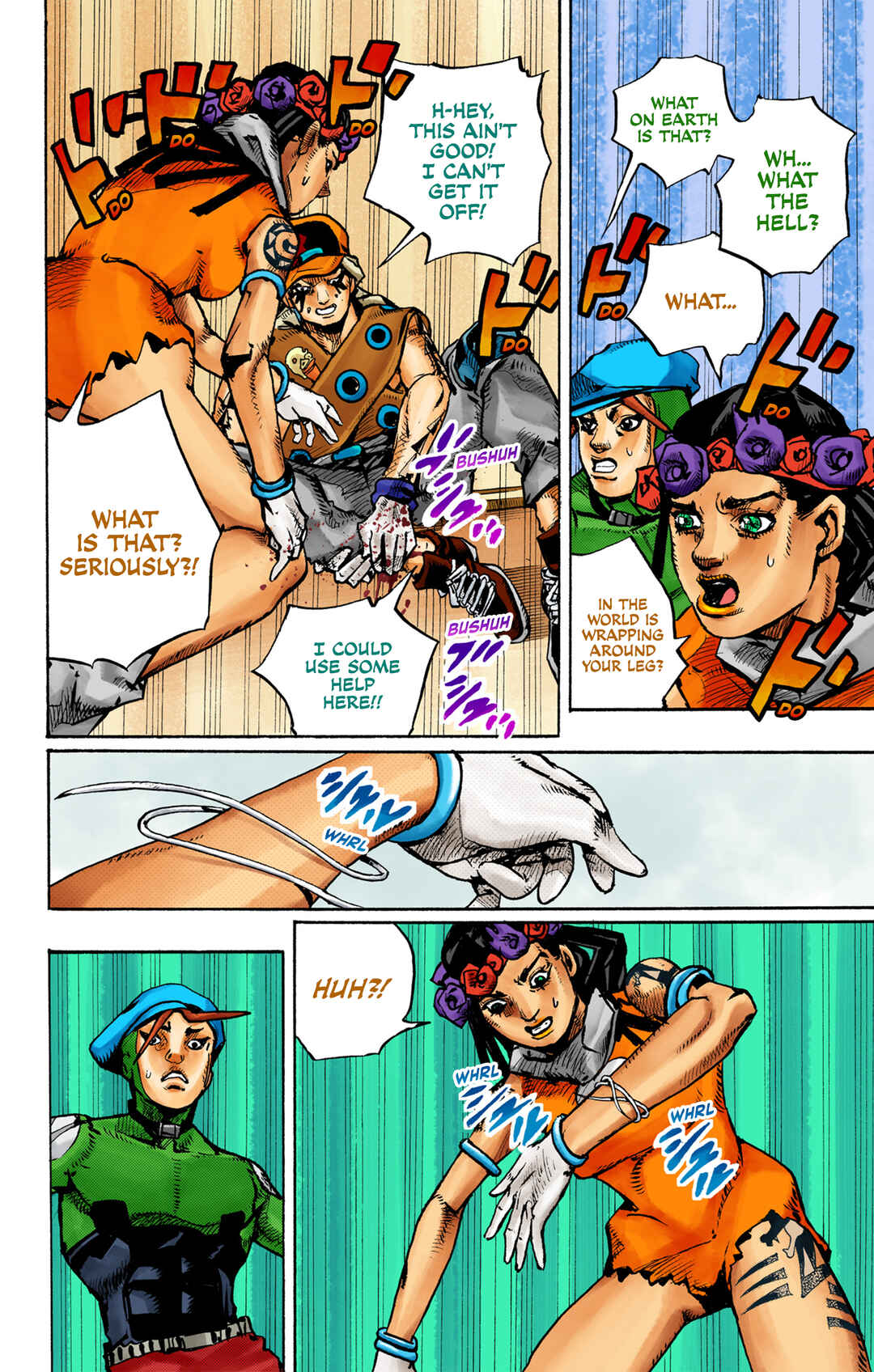 JoJo no Kimyou na Bouken Dai-9-bu: The JOJOLands Color-ban Chapter 3 - Page 34