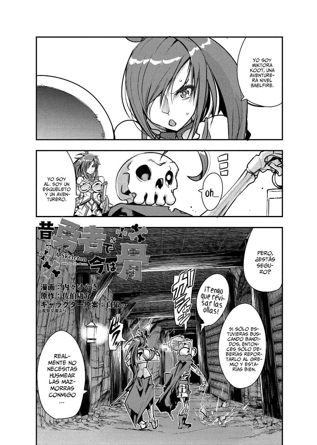 Mukashi Yuusha de Ima wa Hone Chapter 3 - Page 2