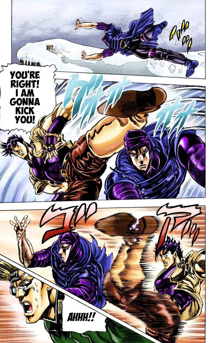JoJo no Kimyou na Bouken: Part 2 - Sentou Chouryuu Color-ban Chapter 42 - Page 14