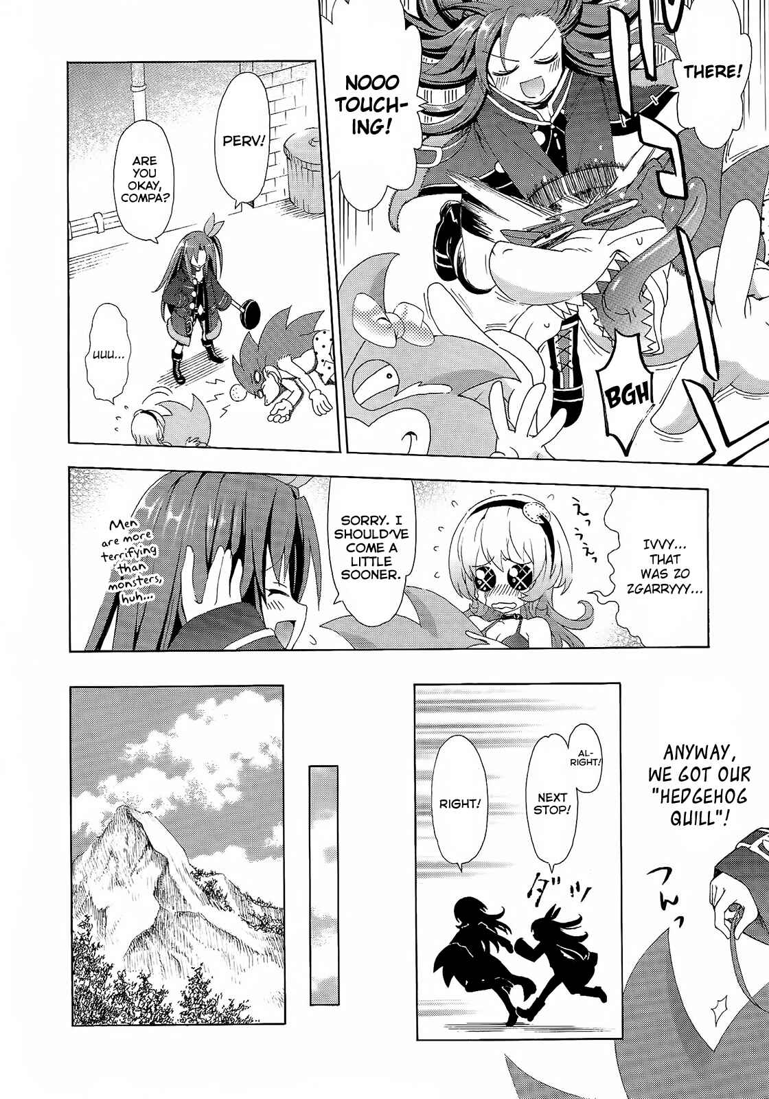 Choujigen Game Neptune - Megami Tsuushin Chapter 4 - Page 10