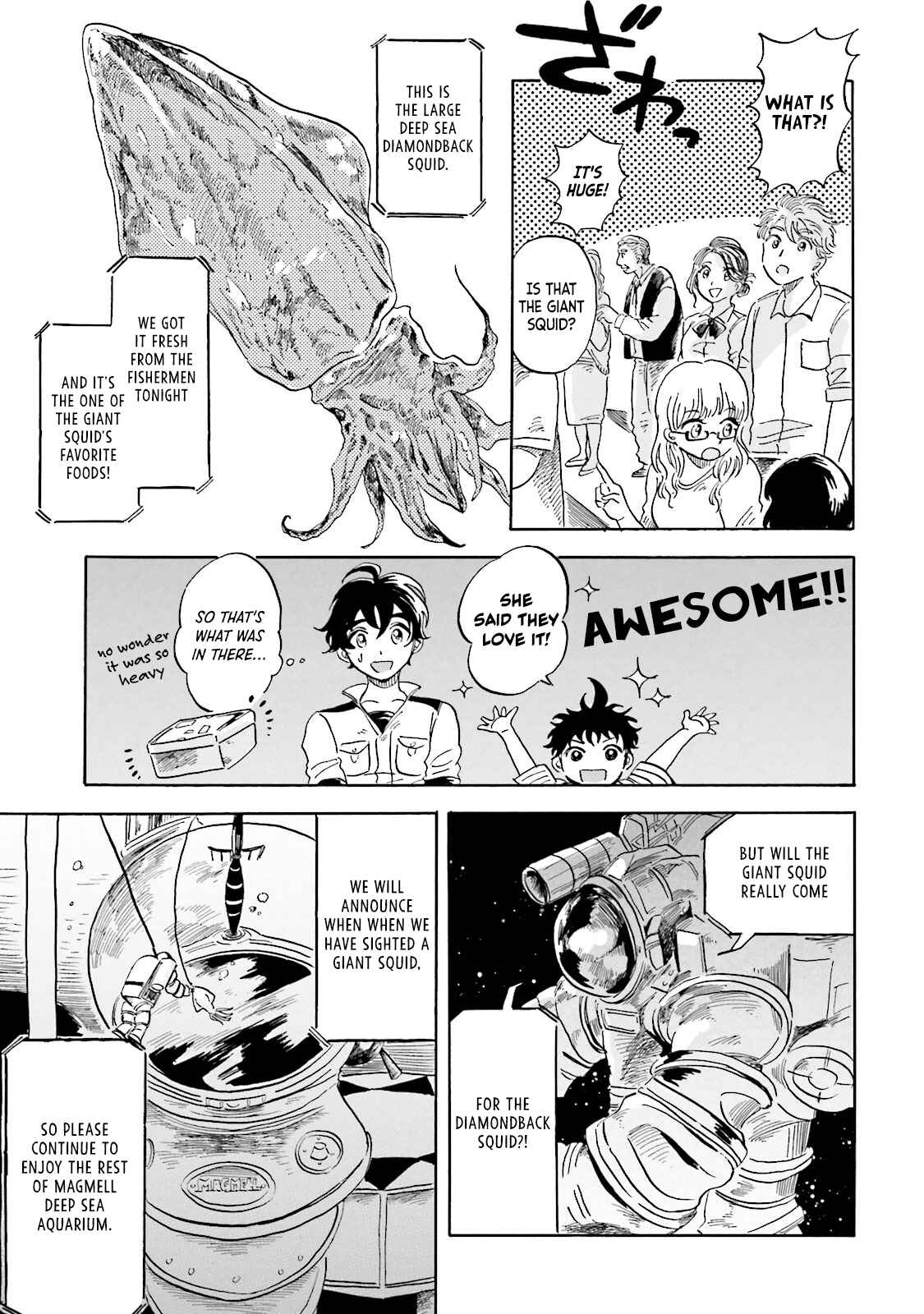 Magmell Shinkai Suizokukan Chapter 4 - Page 14