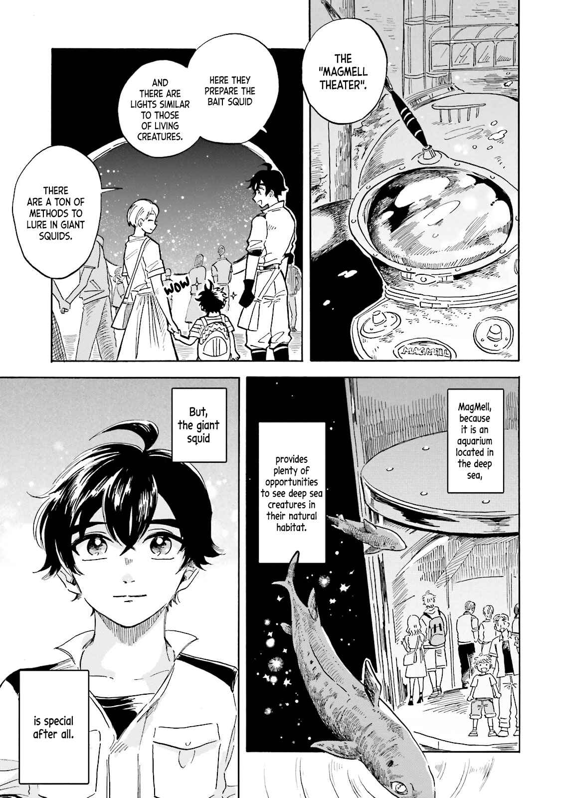 Magmell Shinkai Suizokukan Chapter 4 - Page 8