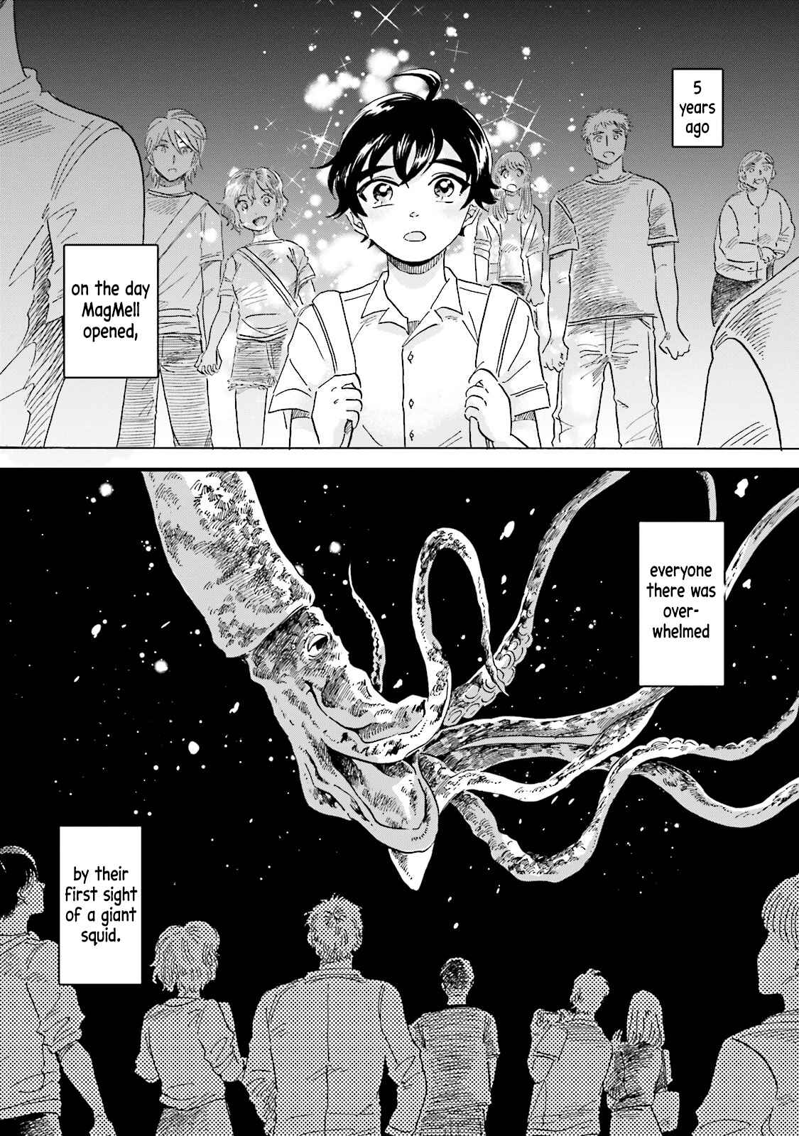Magmell Shinkai Suizokukan Chapter 4 - Page 9