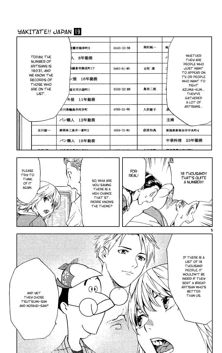 Yakitate!! Japan Chapter 164 - Page 5