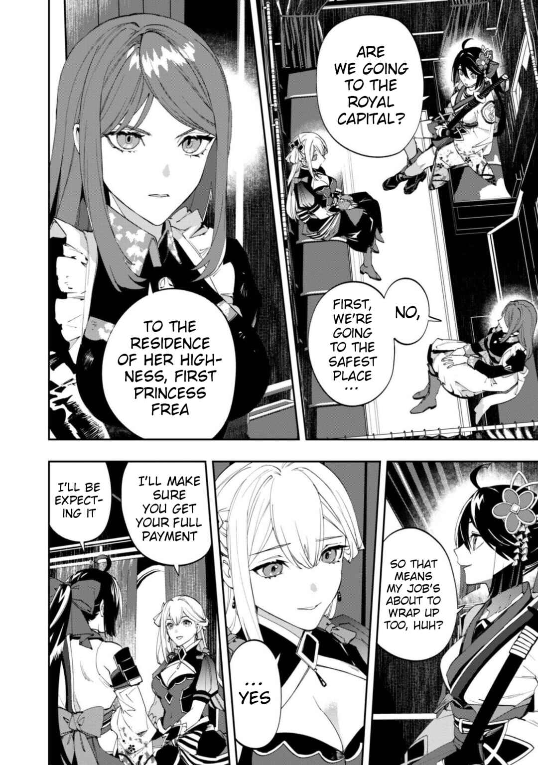 "Hitokiri" Shoujo Koushaku Reijou no Goei ni Naru Chapter 13 - Page 6