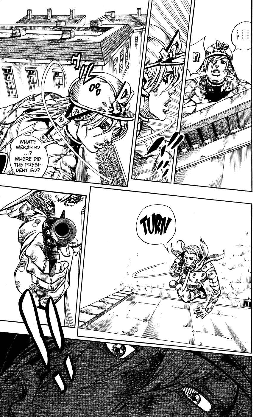 JoJo no Kimyou na Bouken: Part 7 - Steel Ball Run Chapter 68 - Page 13