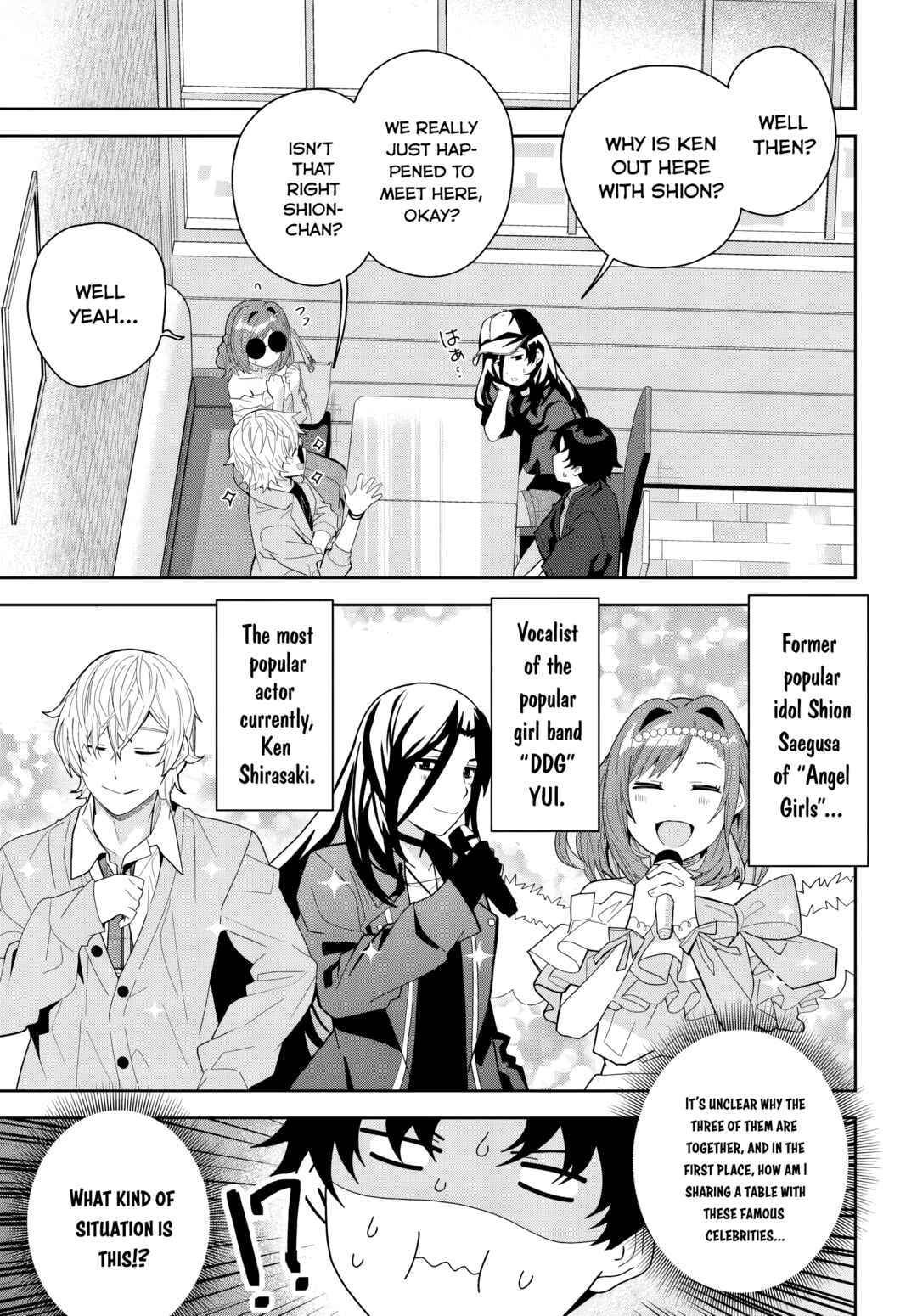 Classmate no Moto Idol ga, Tonikaku Kyodou Fushin nandesu. Chapter 21 - Page 13