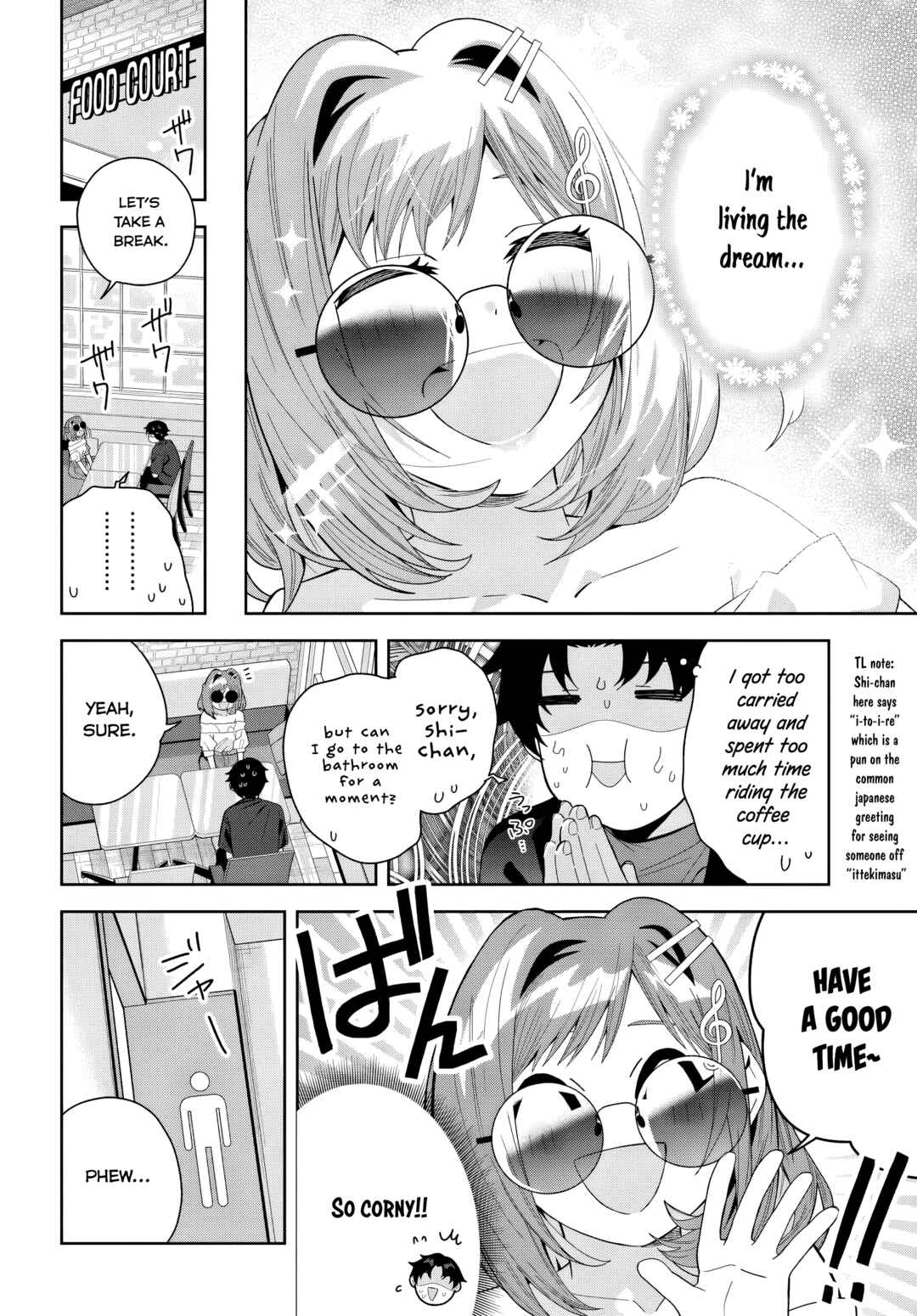 Classmate no Moto Idol ga, Tonikaku Kyodou Fushin nandesu. Chapter 21 - Page 6