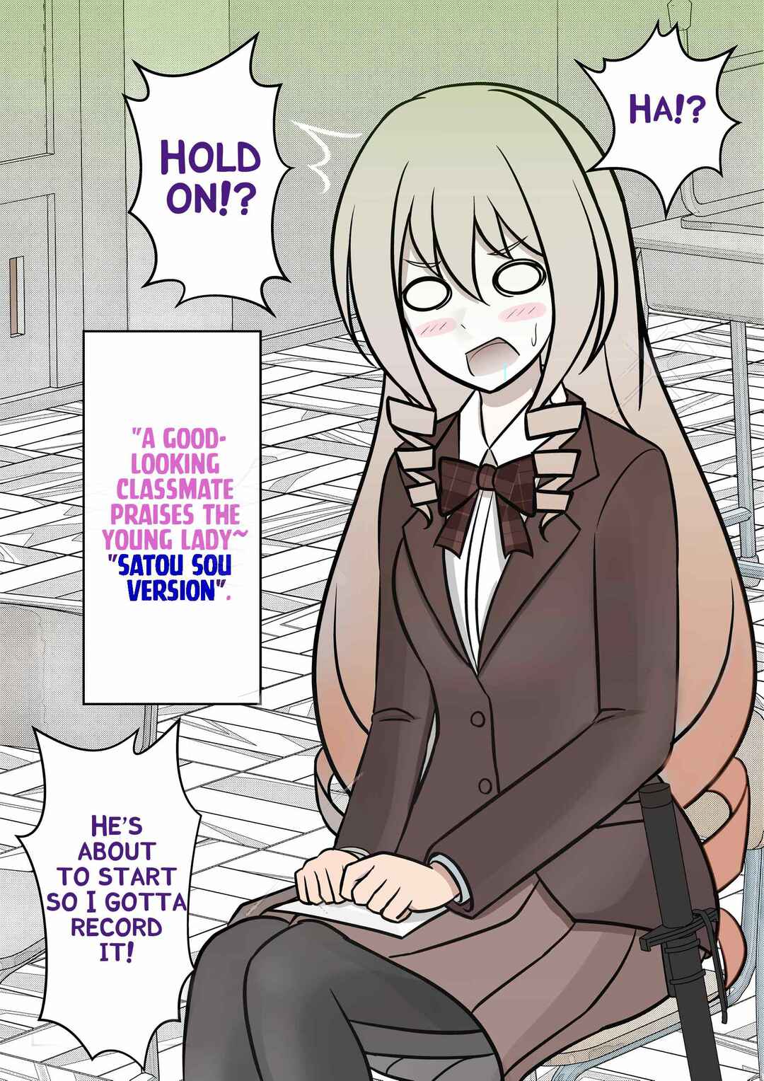 Danjo-hi 1:39 no Heikou Sekai wa Omoi no Hoka Futsuu (Fan Colored) Chapter 68 - Page 4