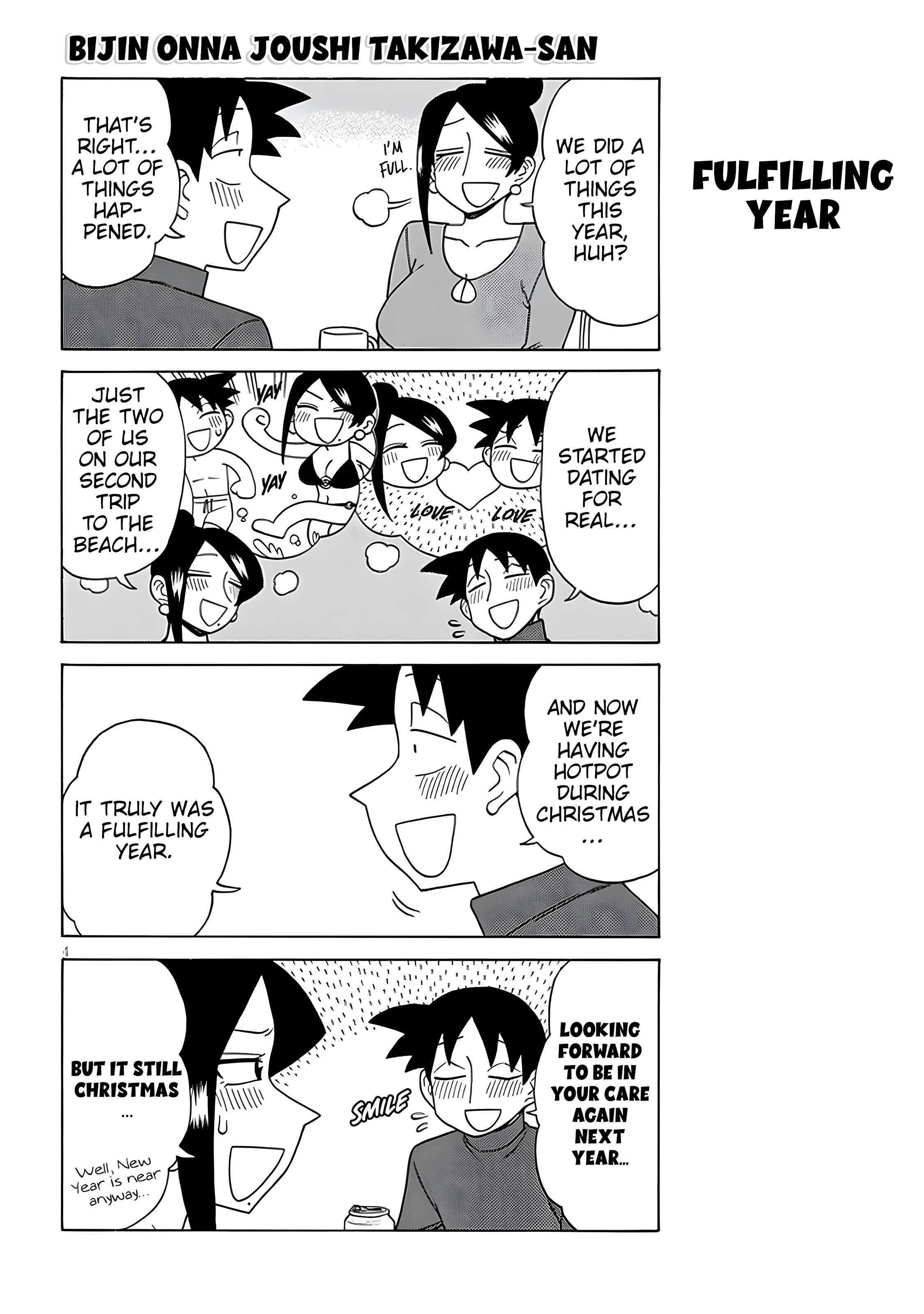 Bijin Onna Joushi Takizawa-san Chapter 129 - Page 4