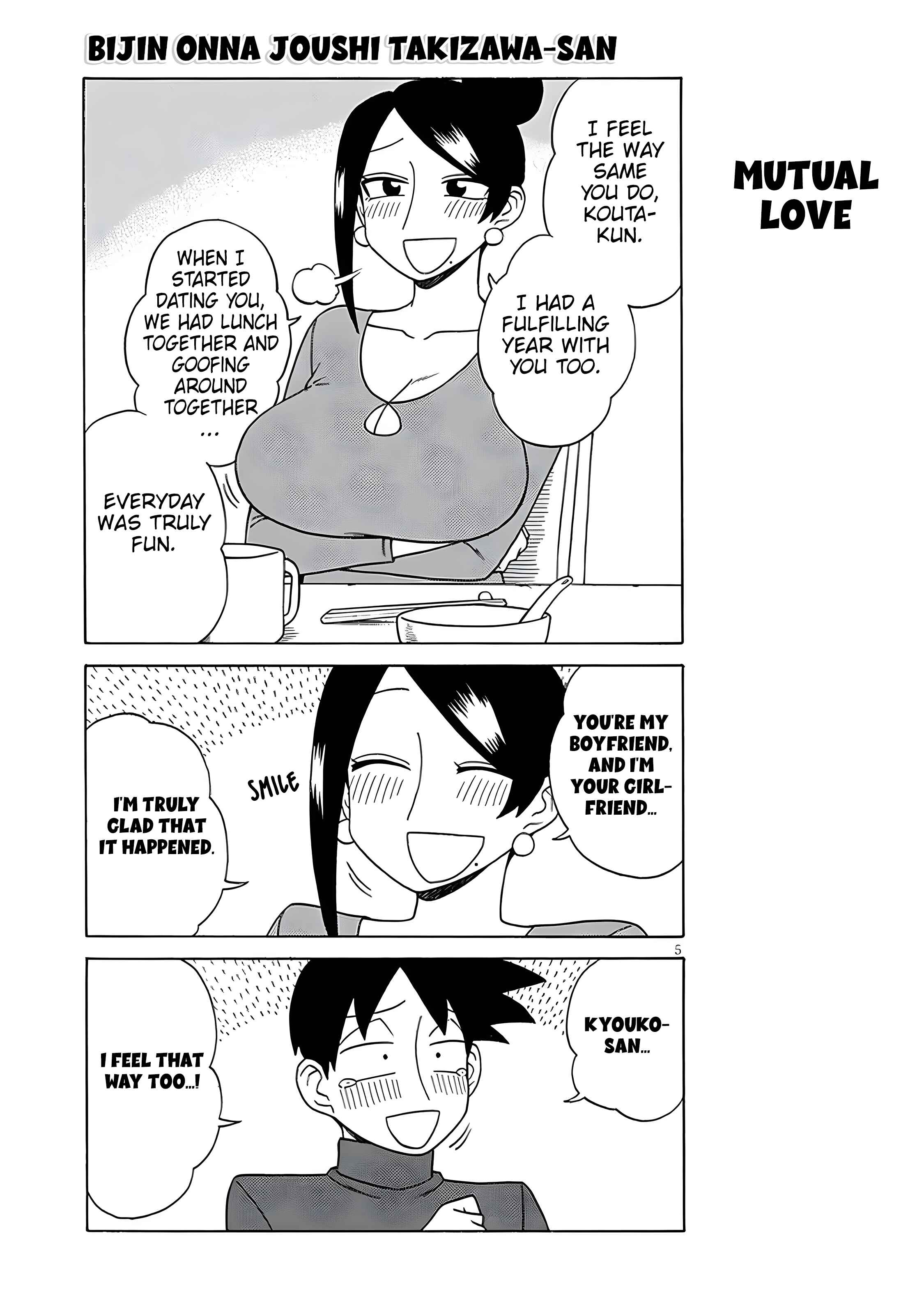 Bijin Onna Joushi Takizawa-san Chapter 129 - Page 5
